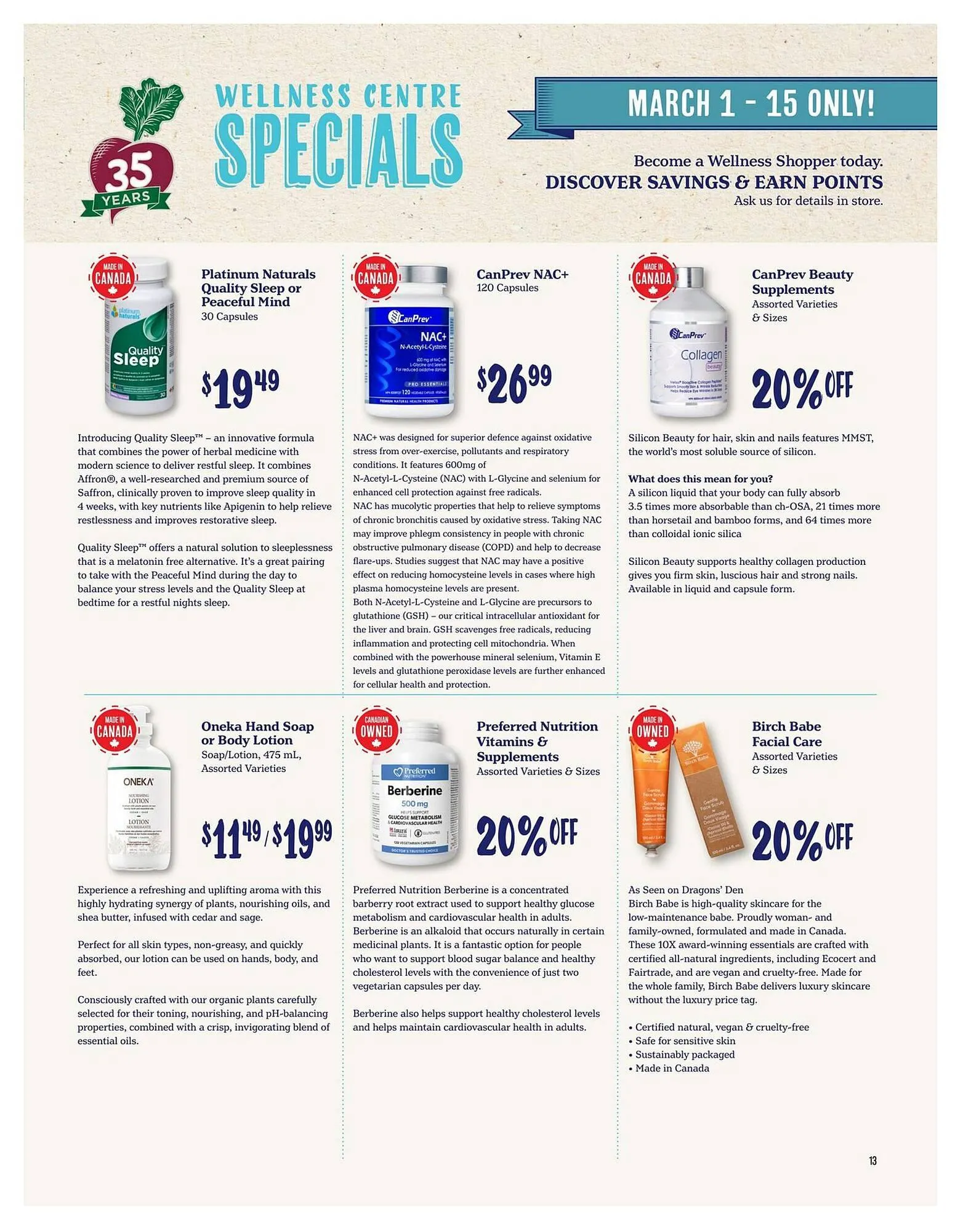 Choices Market flyer from March 1 to March 31 2026 - flyer page 13