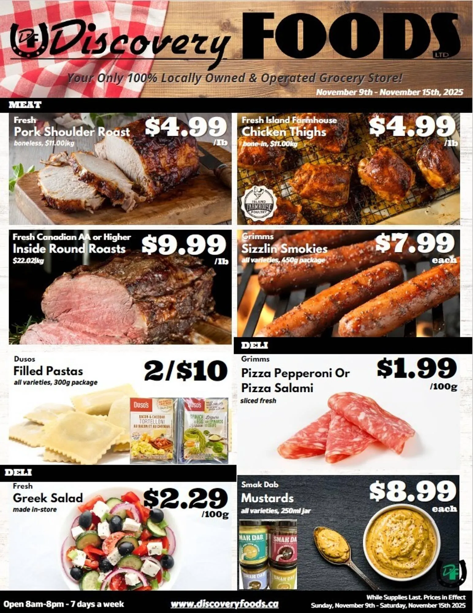 Discovery Foods flyer from November 9 to November 22 2025 - flyer page 1