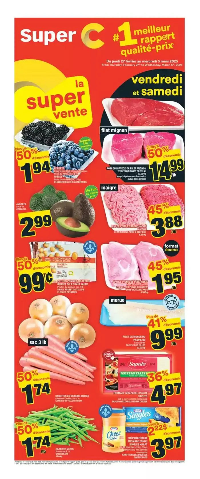 New offers to discover from February 27 to March 5 2025 - flyer page 1