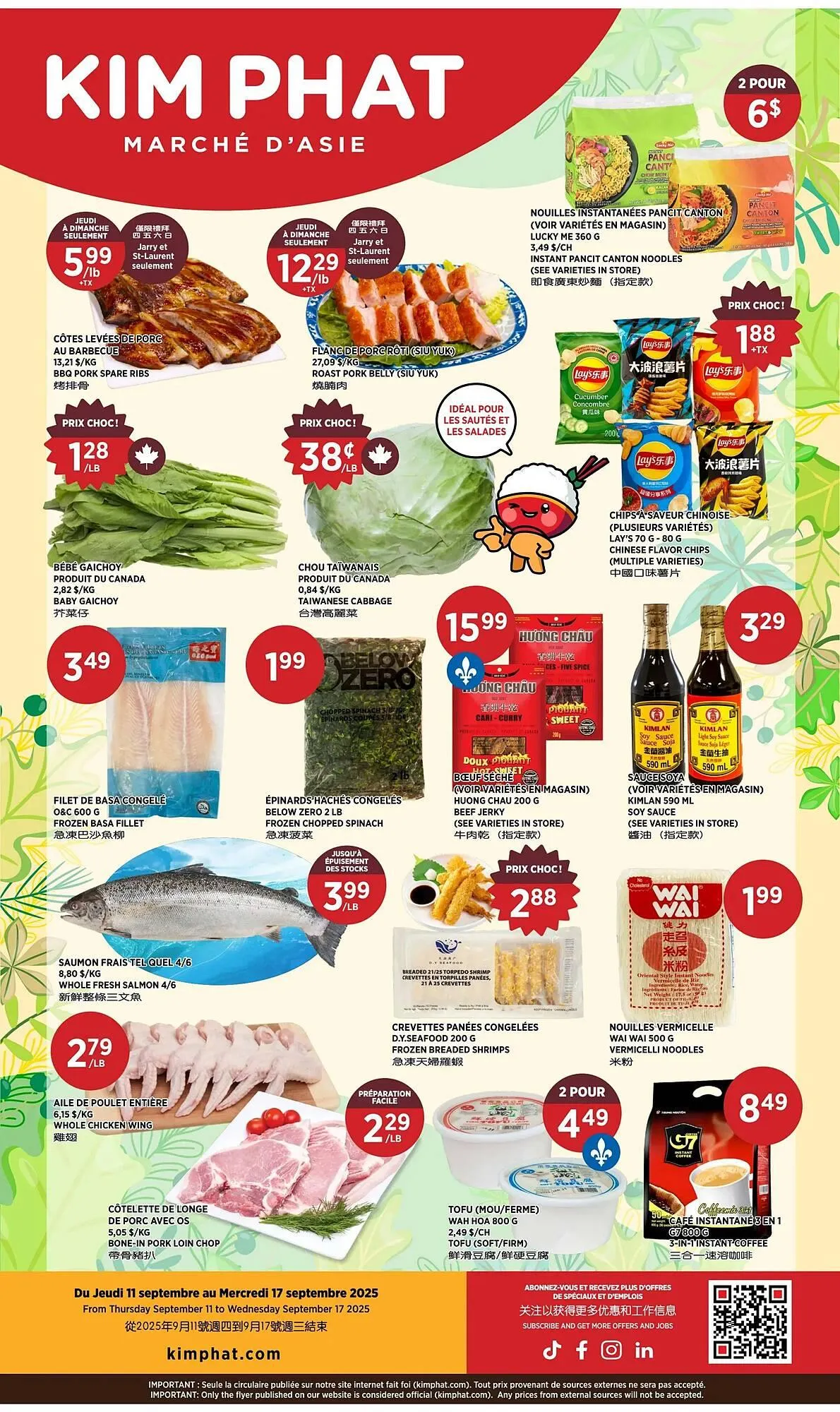 Kim Phat flyer from September 11 to September 17 2025 - flyer page 1