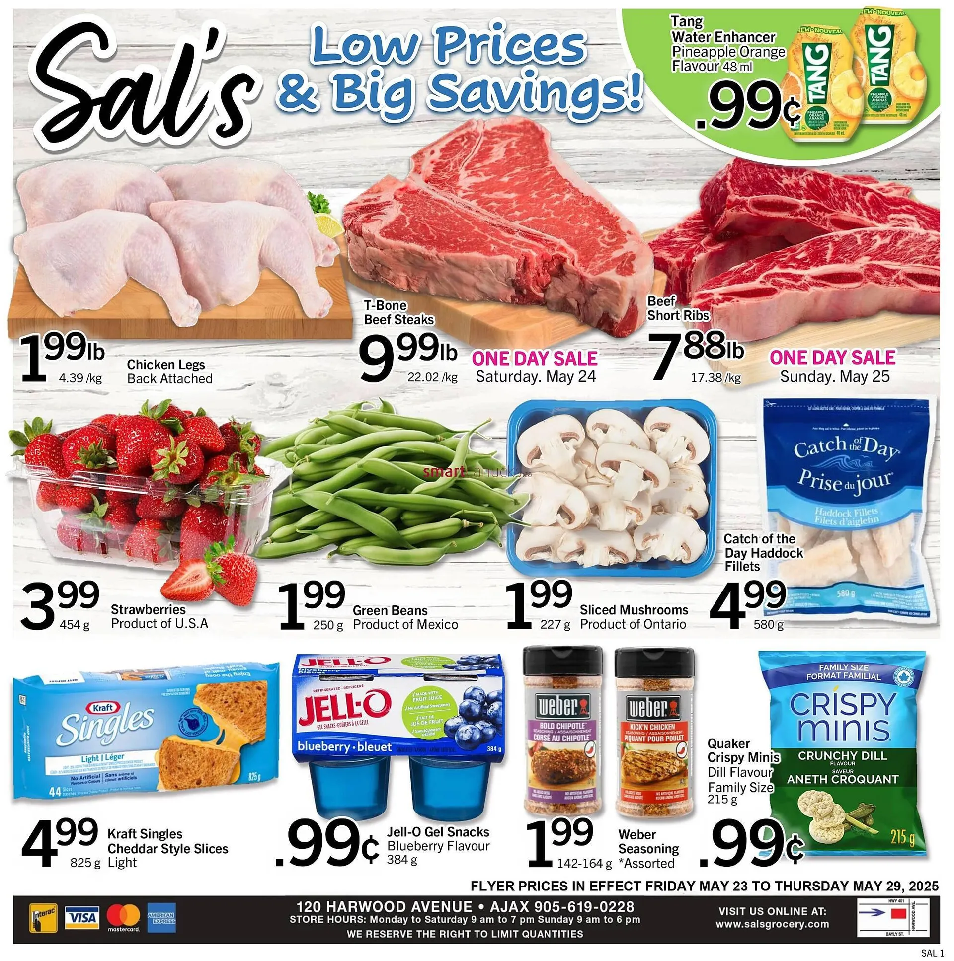 Sals Grocery flyer - 1