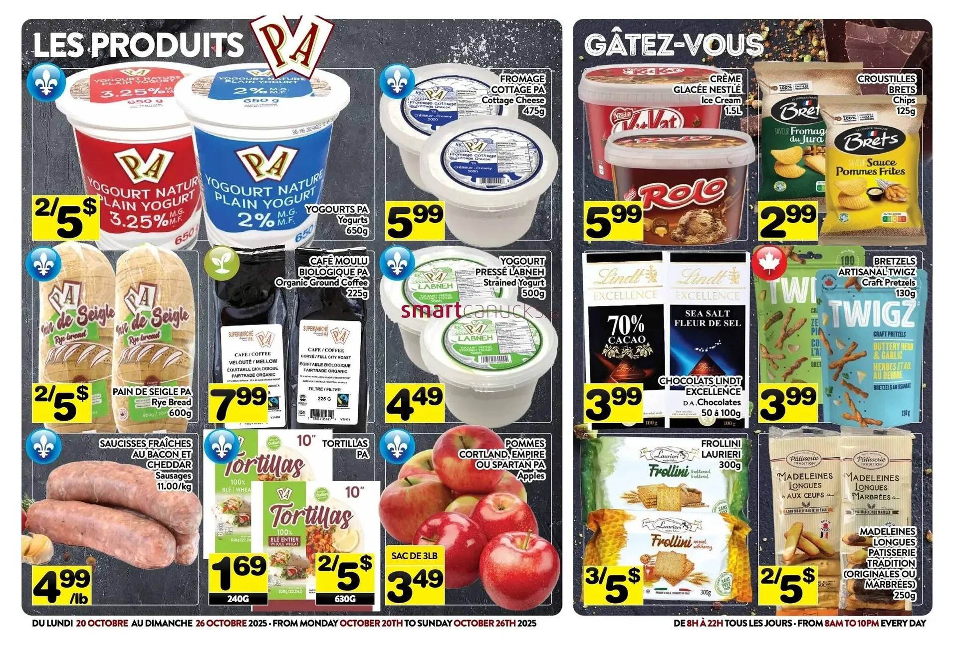 Supermarché PA flyer from October 17 to October 23 2025 - flyer page 3