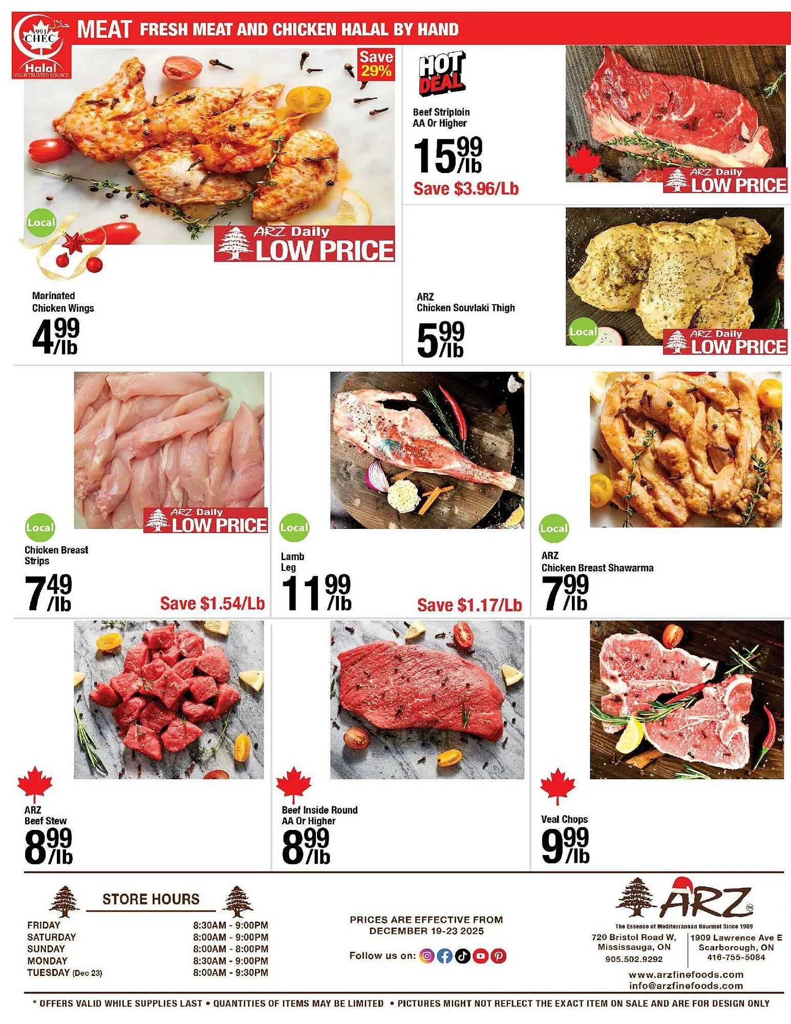 Arz Fine Foods flyer from December 19 to December 23 2025 - flyer page 8
