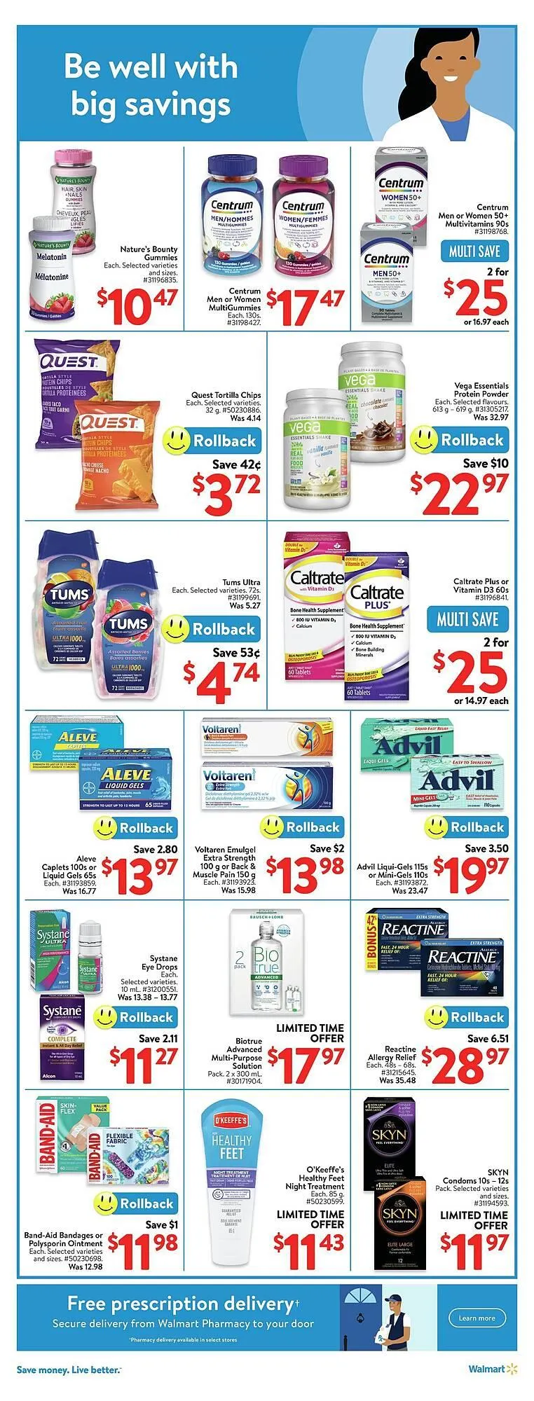 Walmart flyer from April 17 to April 23 2025 - flyer page 22