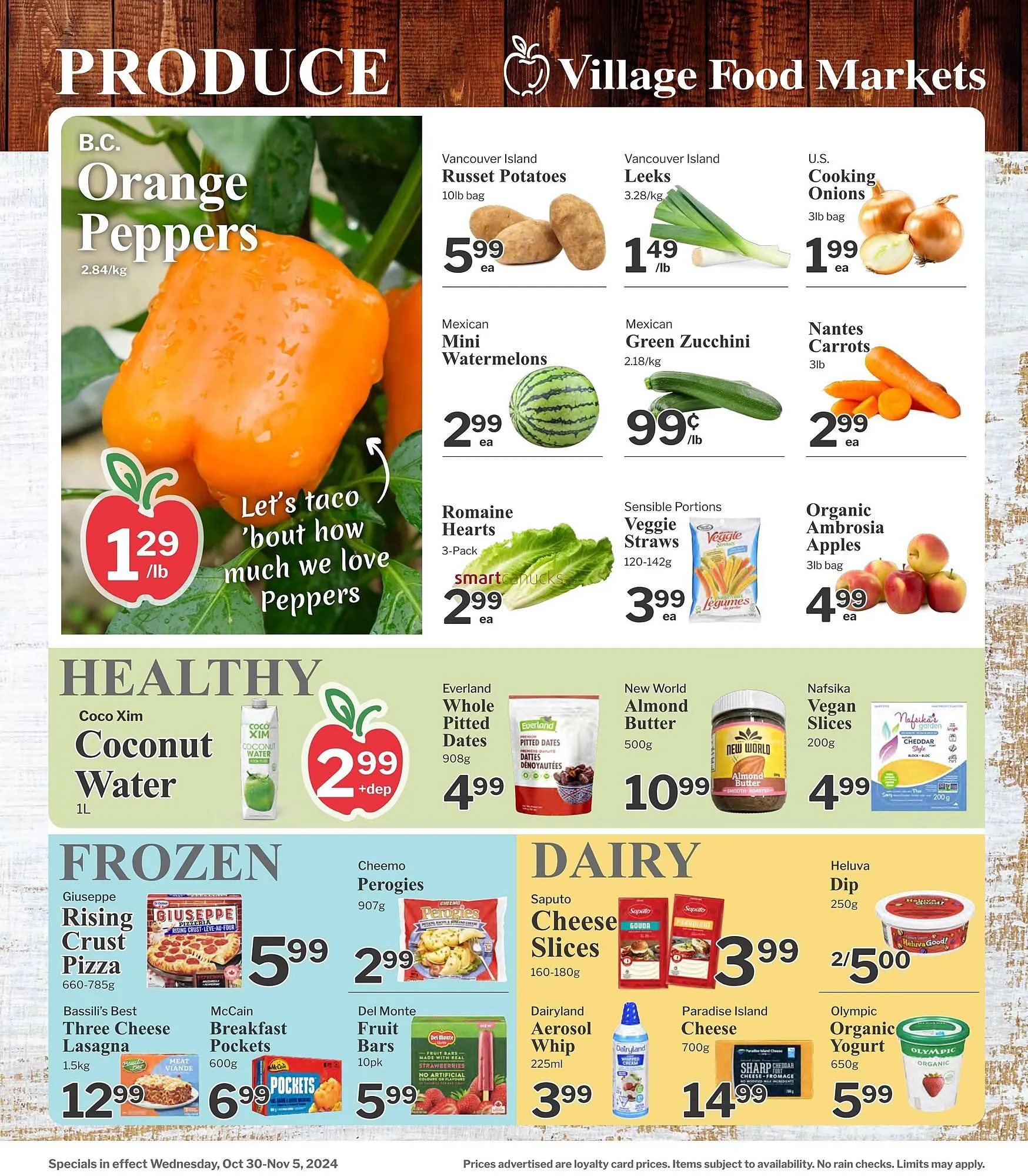 Village Food Markets flyer from October 30 to November 5 2024 - flyer page 3