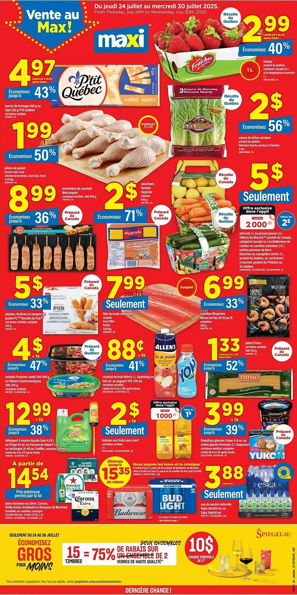 Maxi flyer from July 24 to July 30 2025 - flyer page 1