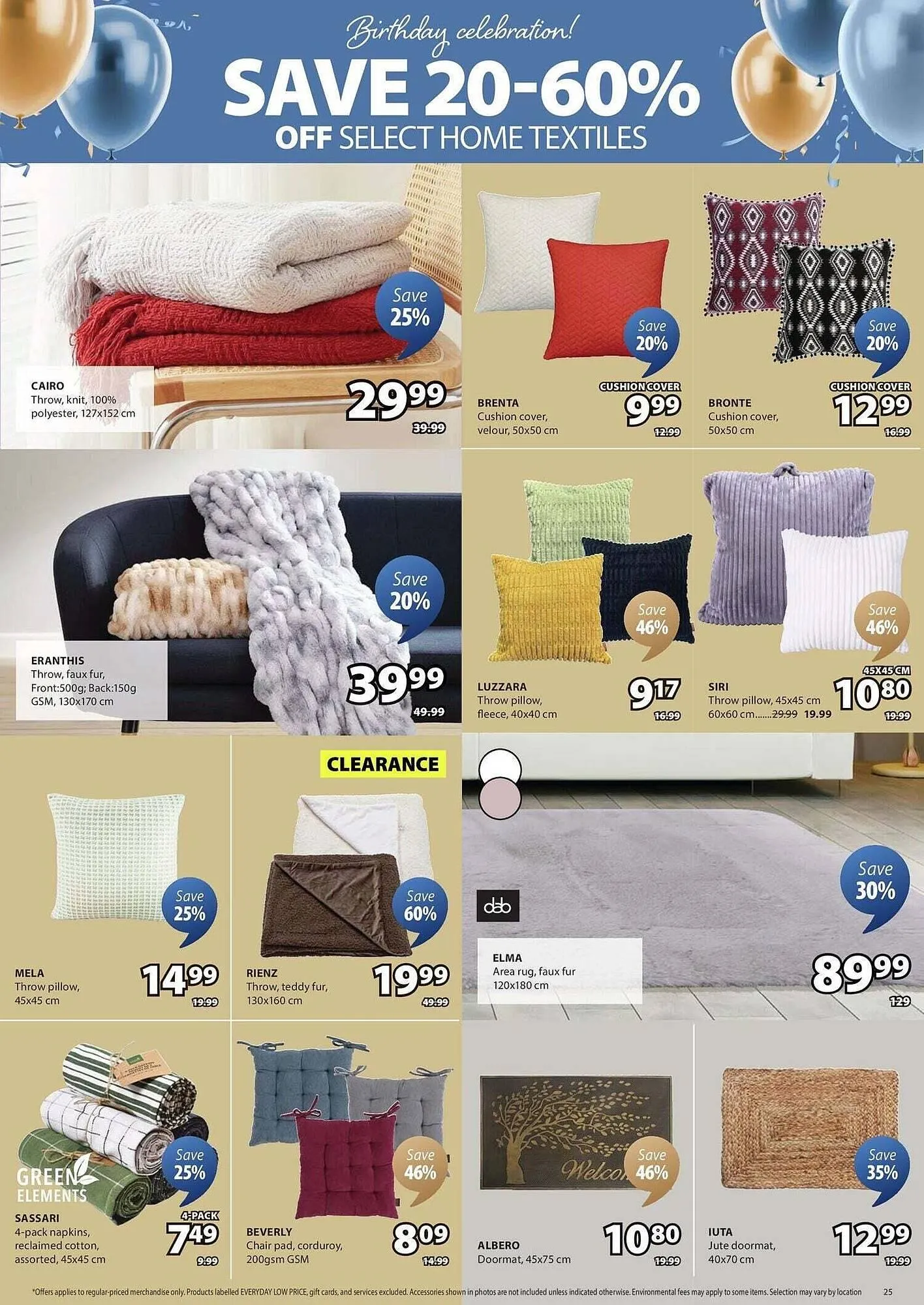 JYSK flyer from March 27 to April 3 2025 - flyer page 25