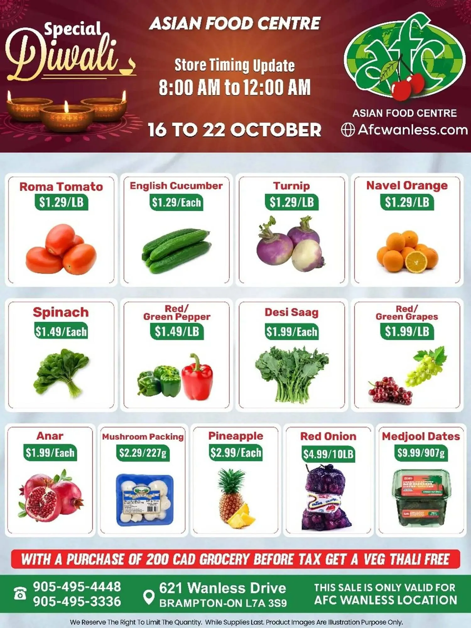 Asian Food Centre flyer from October 16 to October 22 2025 - flyer page 1