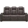 HyllMont Power Reclining Sofa - Gray