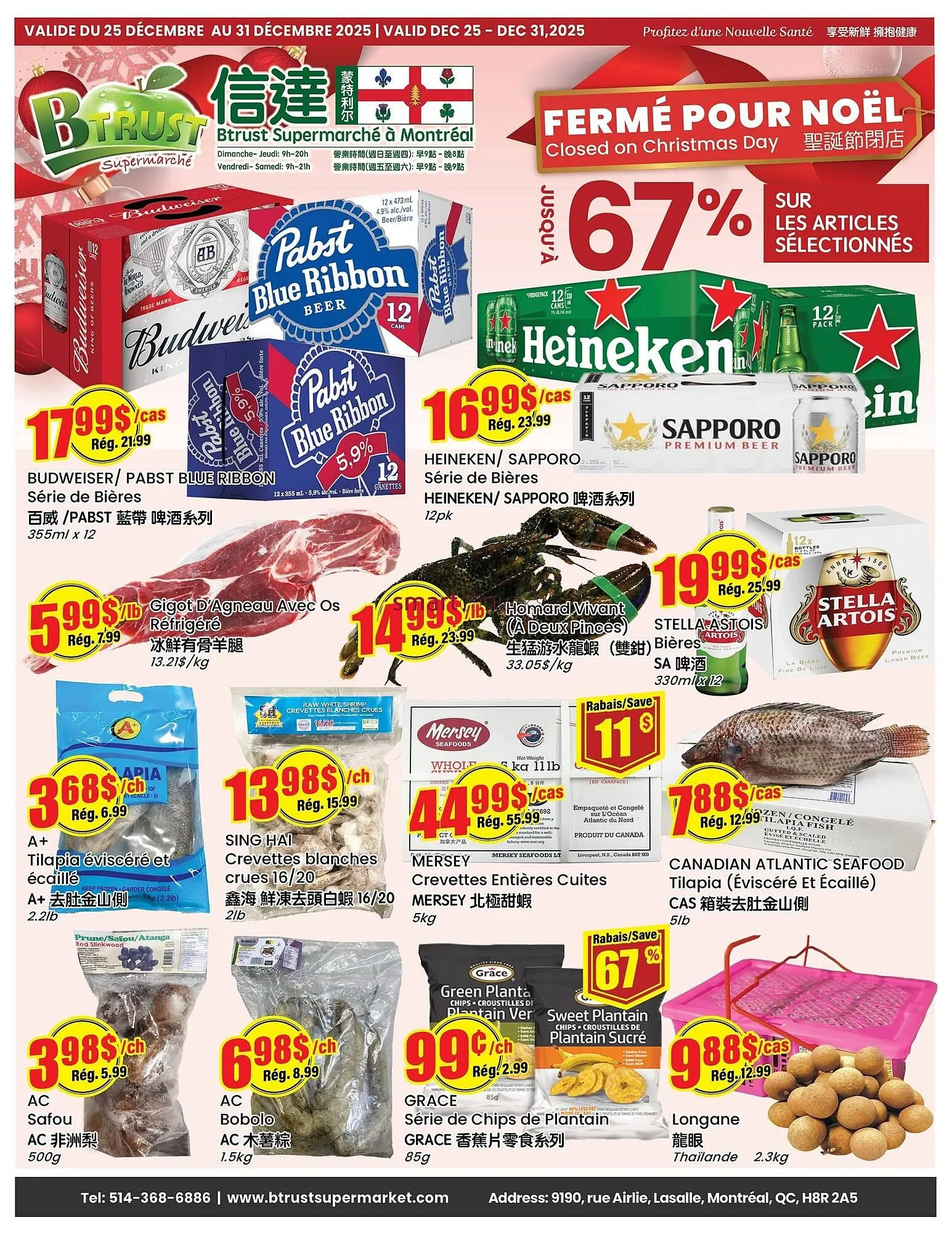 Btrust Supermarket flyer from December 25 to December 31 2025 - flyer page 1