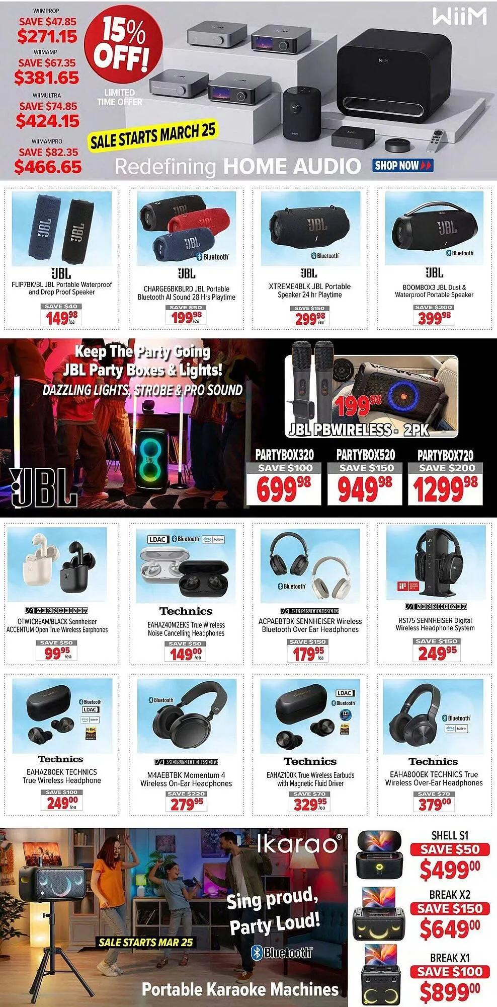 2001 Audio Video flyer from March 20 to March 27 2026 - flyer page 6