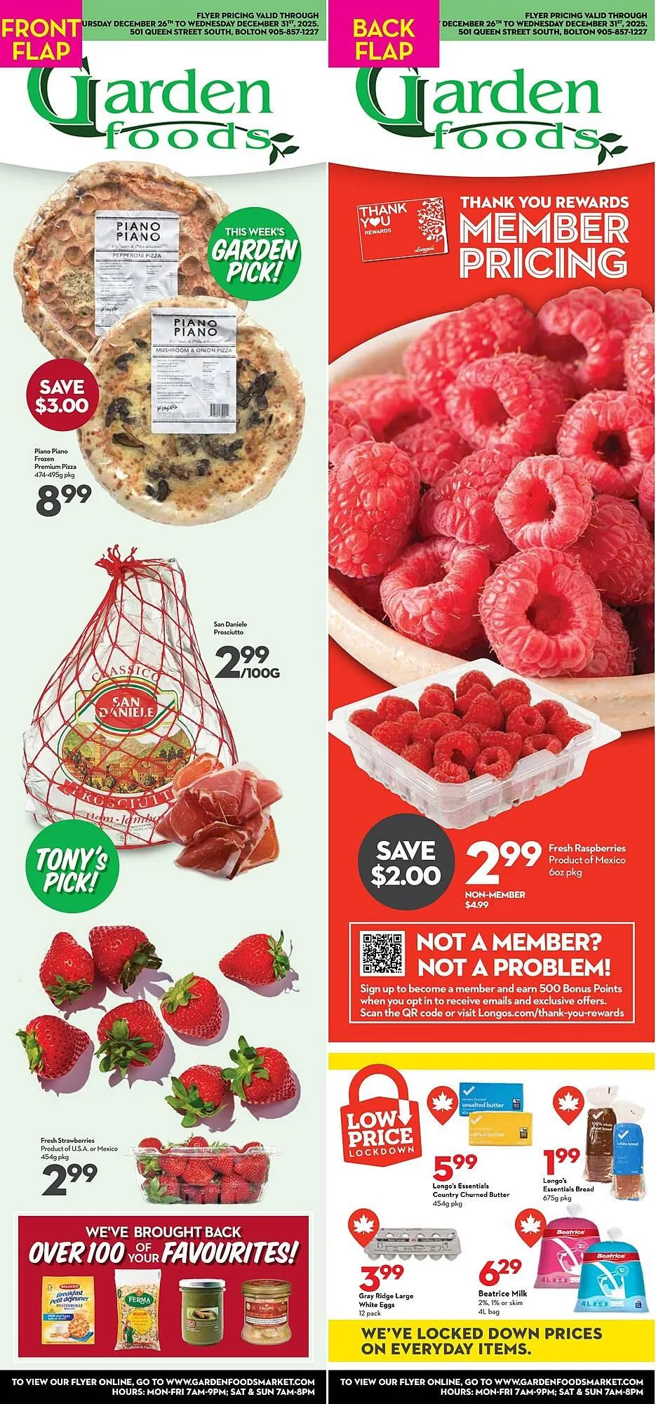 Garden Foods flyer from December 25 to December 31 2025 - flyer page 1