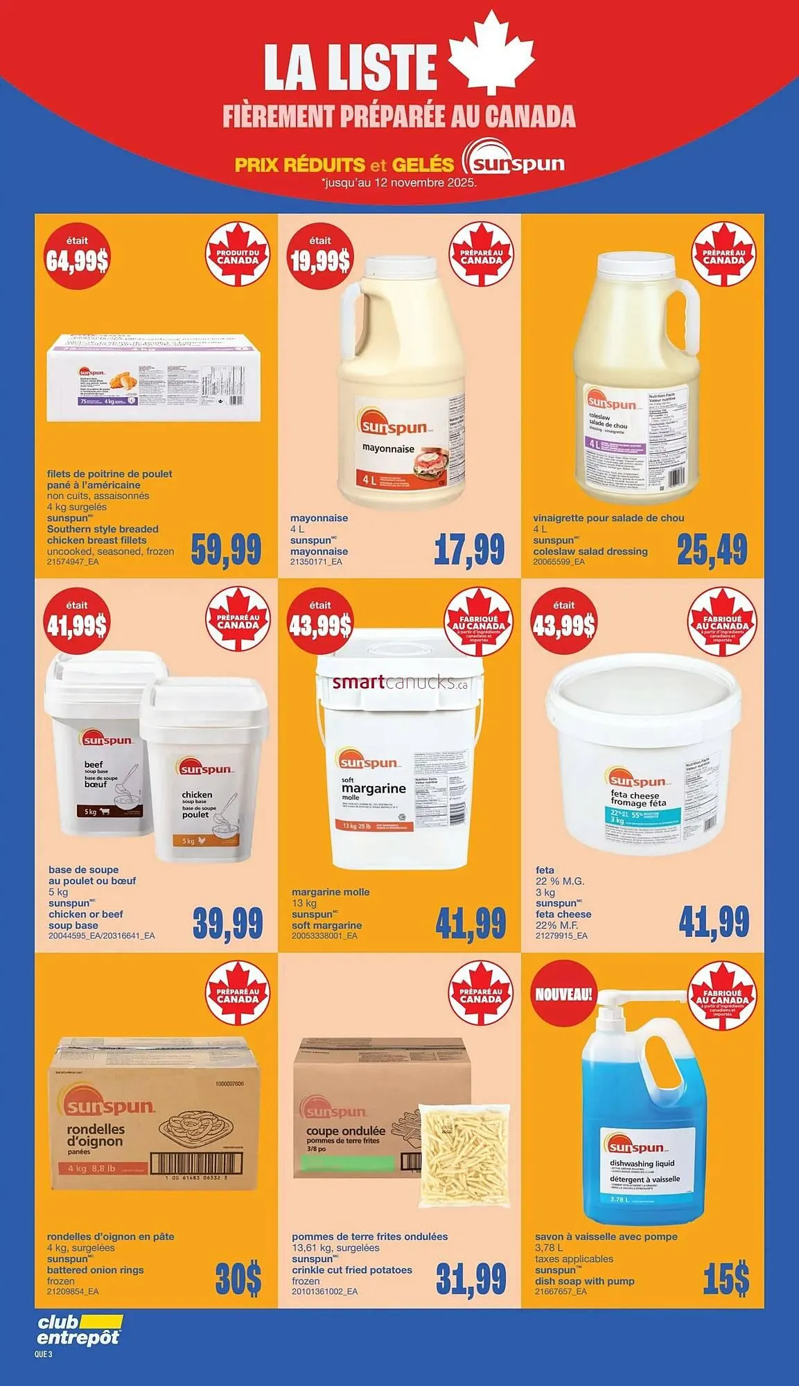 Wholesale Club flyer from October 2 to October 8 2025 - flyer page 3