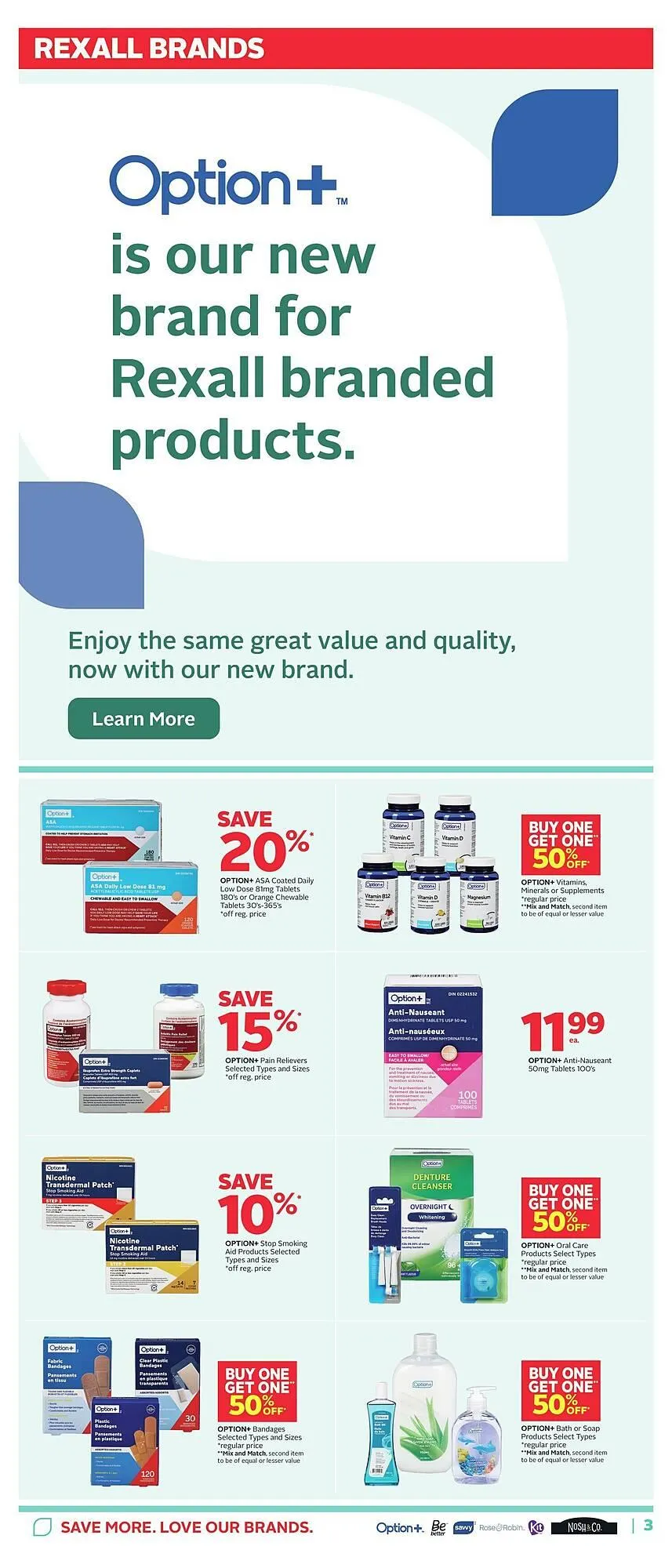 Rexall flyer from August 29 to September 5 2025 - flyer page 10