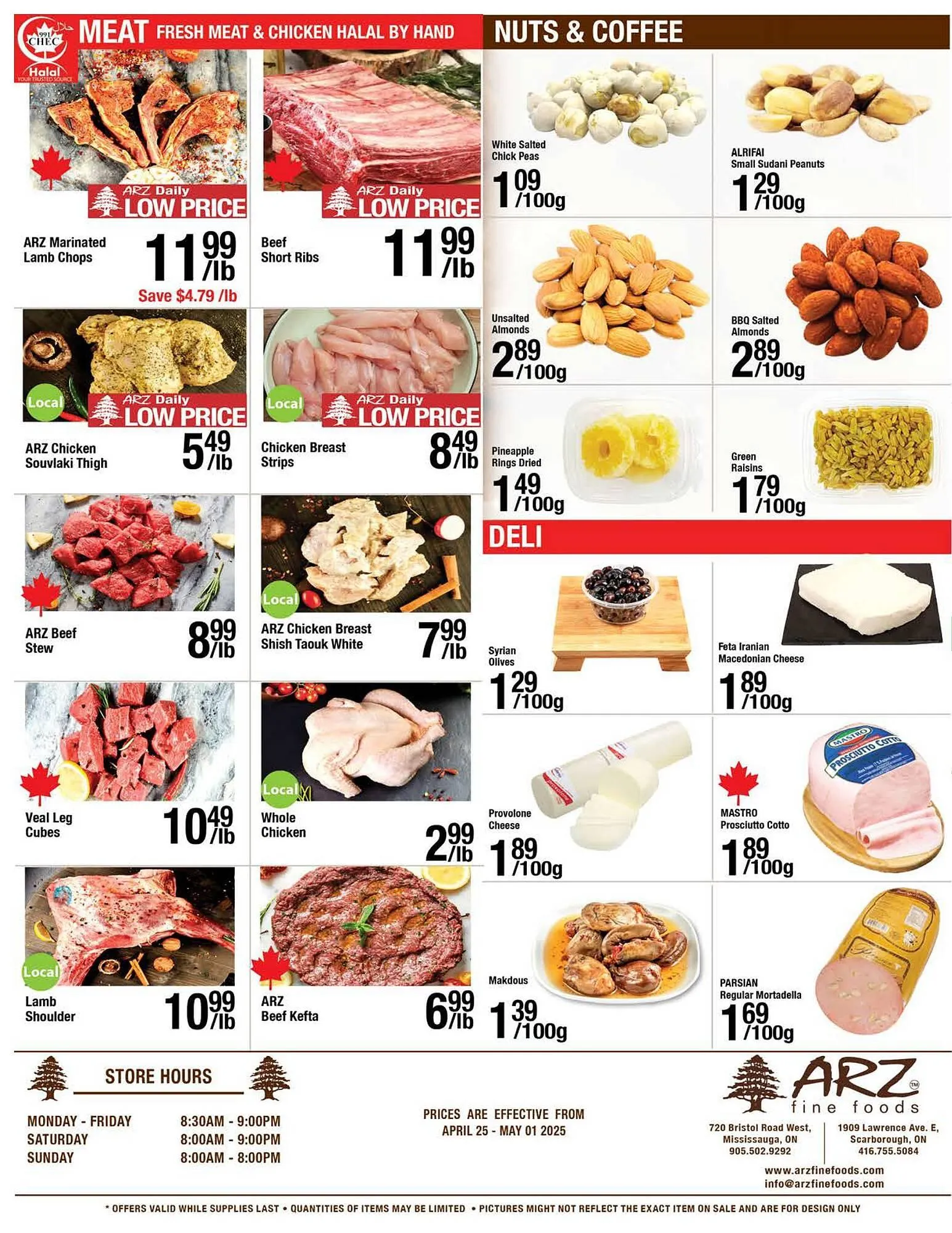 Arz Fine Foods flyer from April 25 to May 1 2025 - flyer page 4