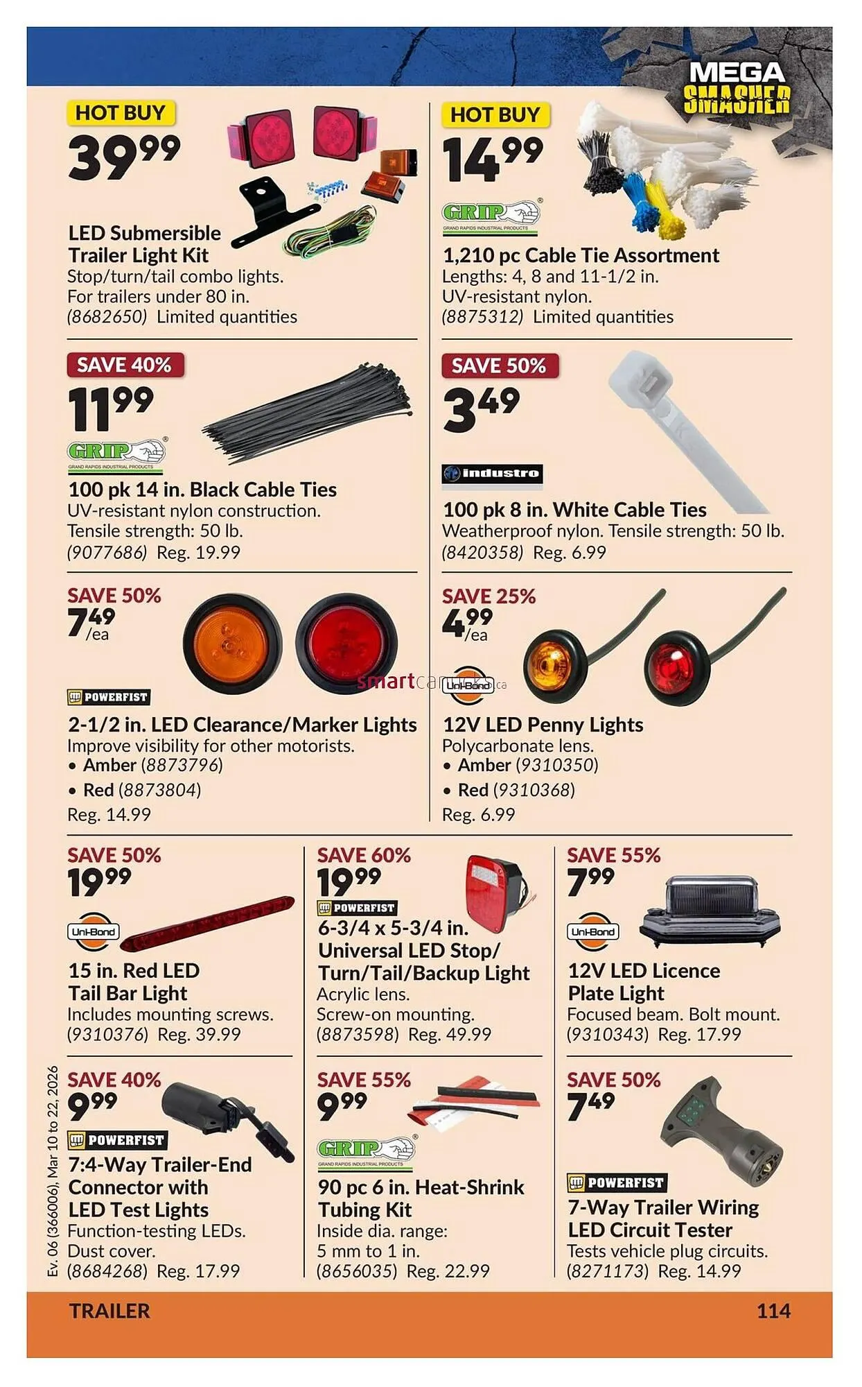 Princess Auto flyer from March 10 to March 22 2026 - flyer page 120