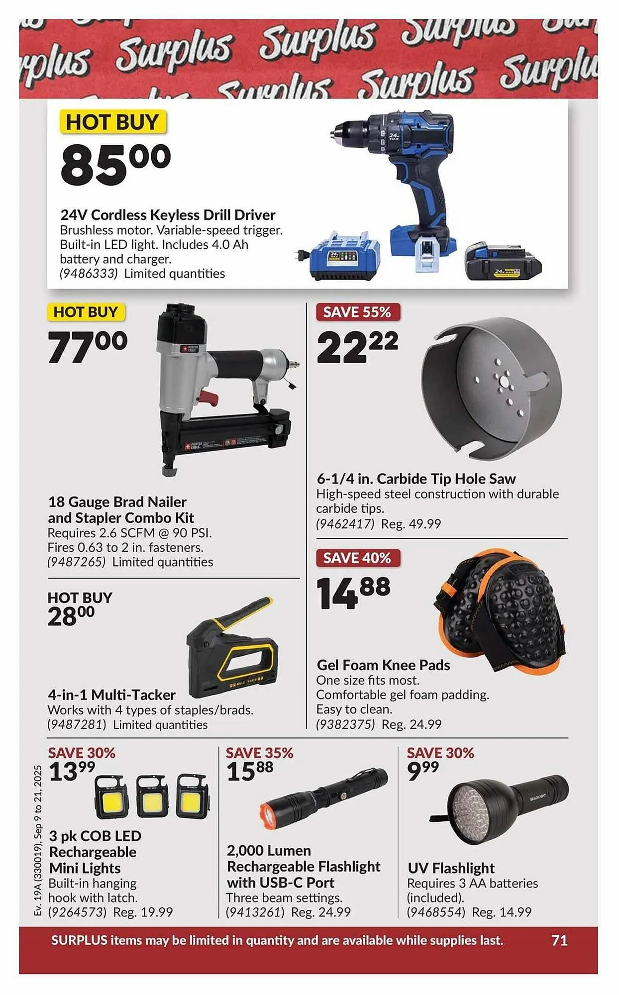 Princess Auto flyer from September 5 to September 12 2025 - flyer page 74