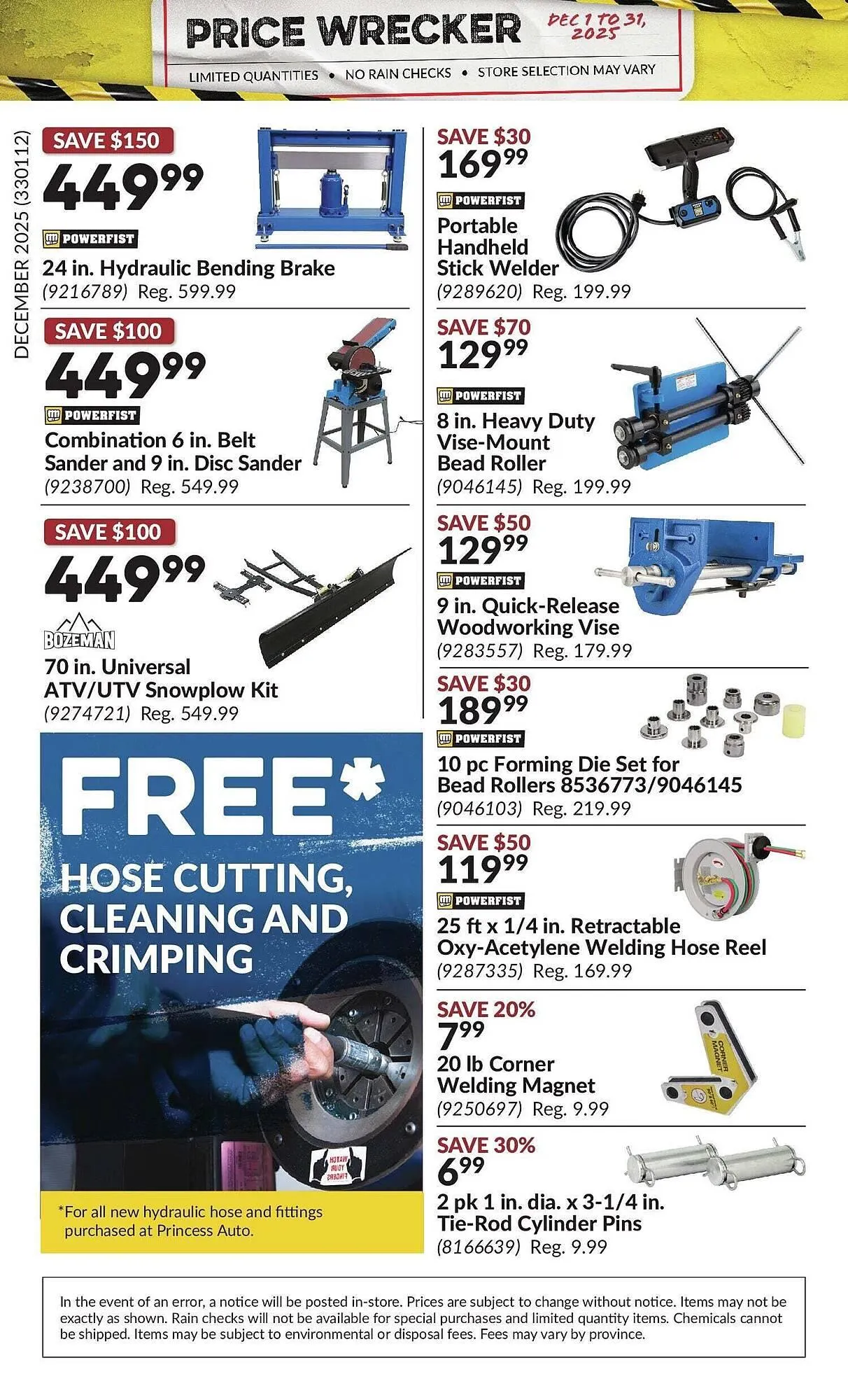 Princess Auto flyer from December 1 to January 1 2026 - flyer page 37