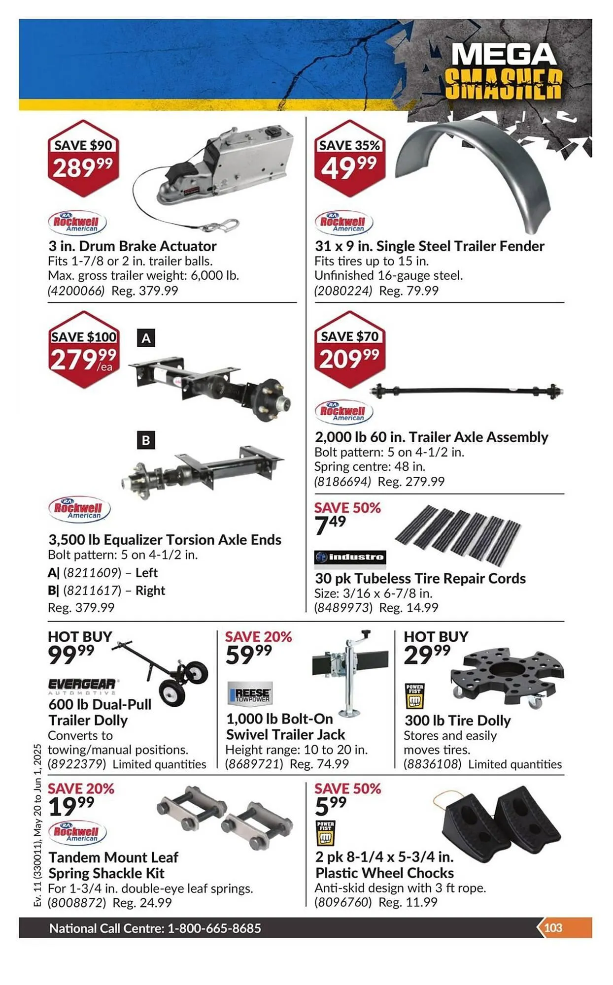 Princess Auto flyer from May 20 to June 1 2025 - flyer page 110