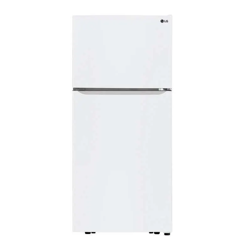 LG Réfrigérateur 20 pi3 30 po Blanc Congélateur en haut - LTCS20020W