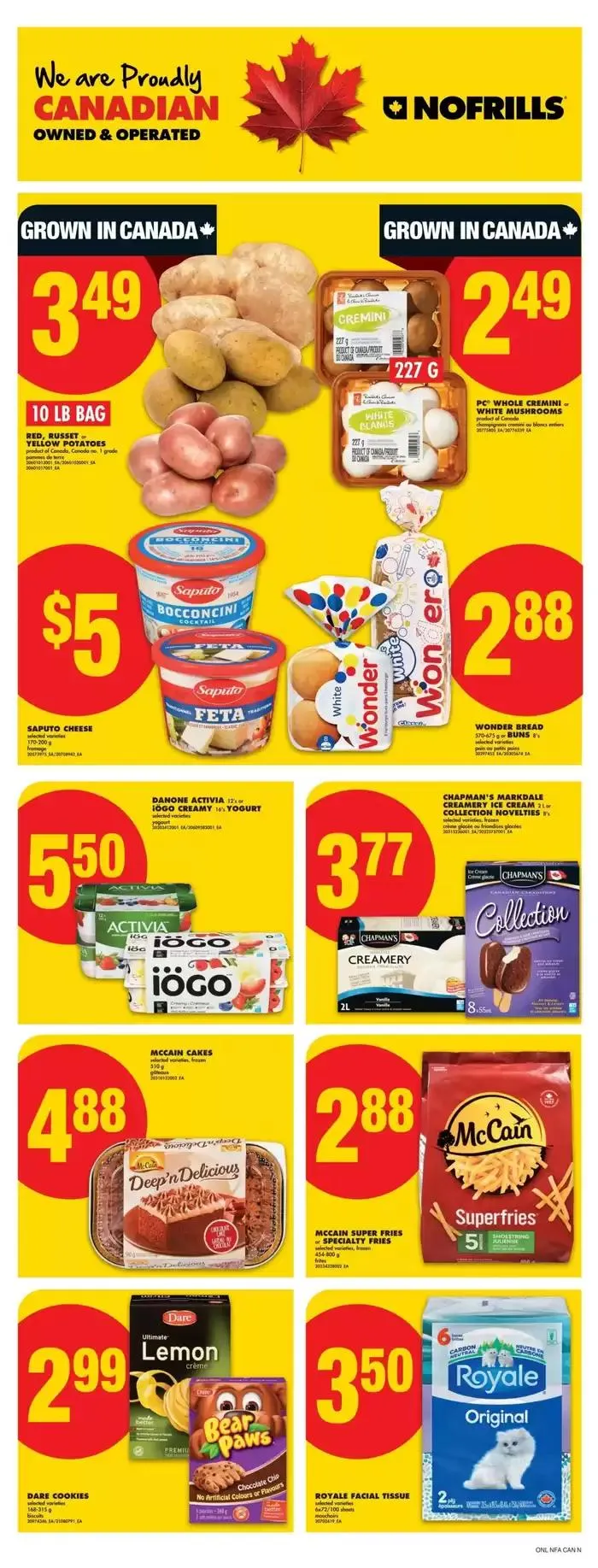 No Frills Weekly ad from March 20 to March 26 2025 - flyer page 9