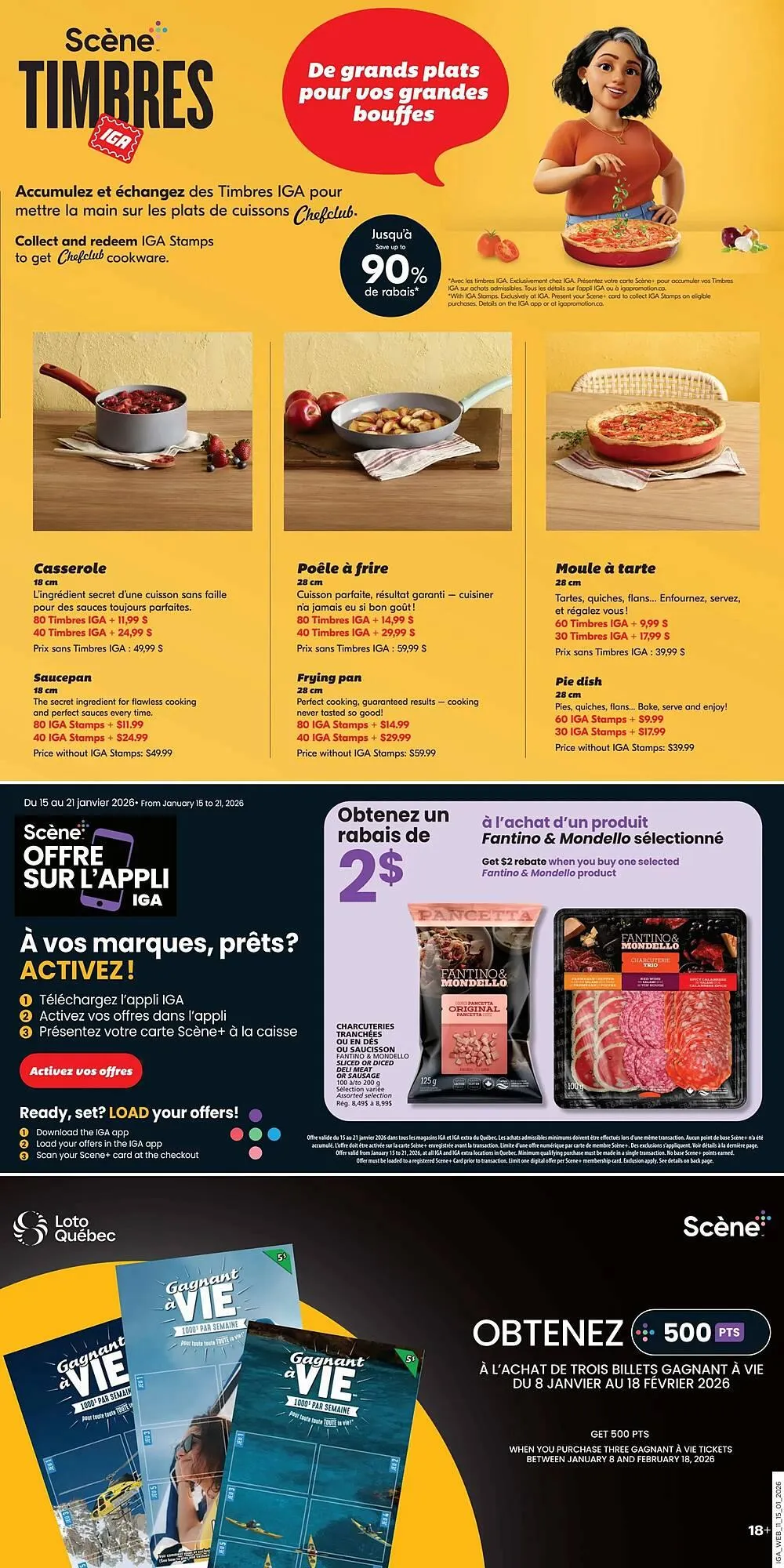 IGA flyer from January 15 to January 21 2026 - flyer page 13
