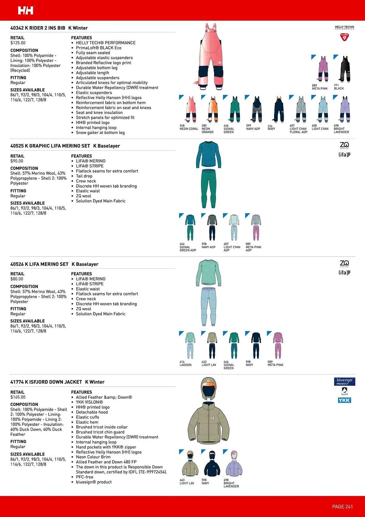 Helly Hansen flyer from September 11 to February 28 2026 - flyer page 241