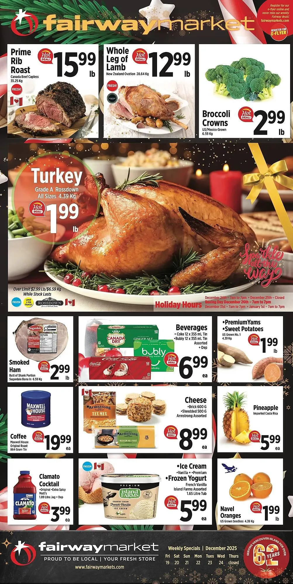 Fairway Market Canada flyer from December 19 to December 24 2025 - flyer page 1