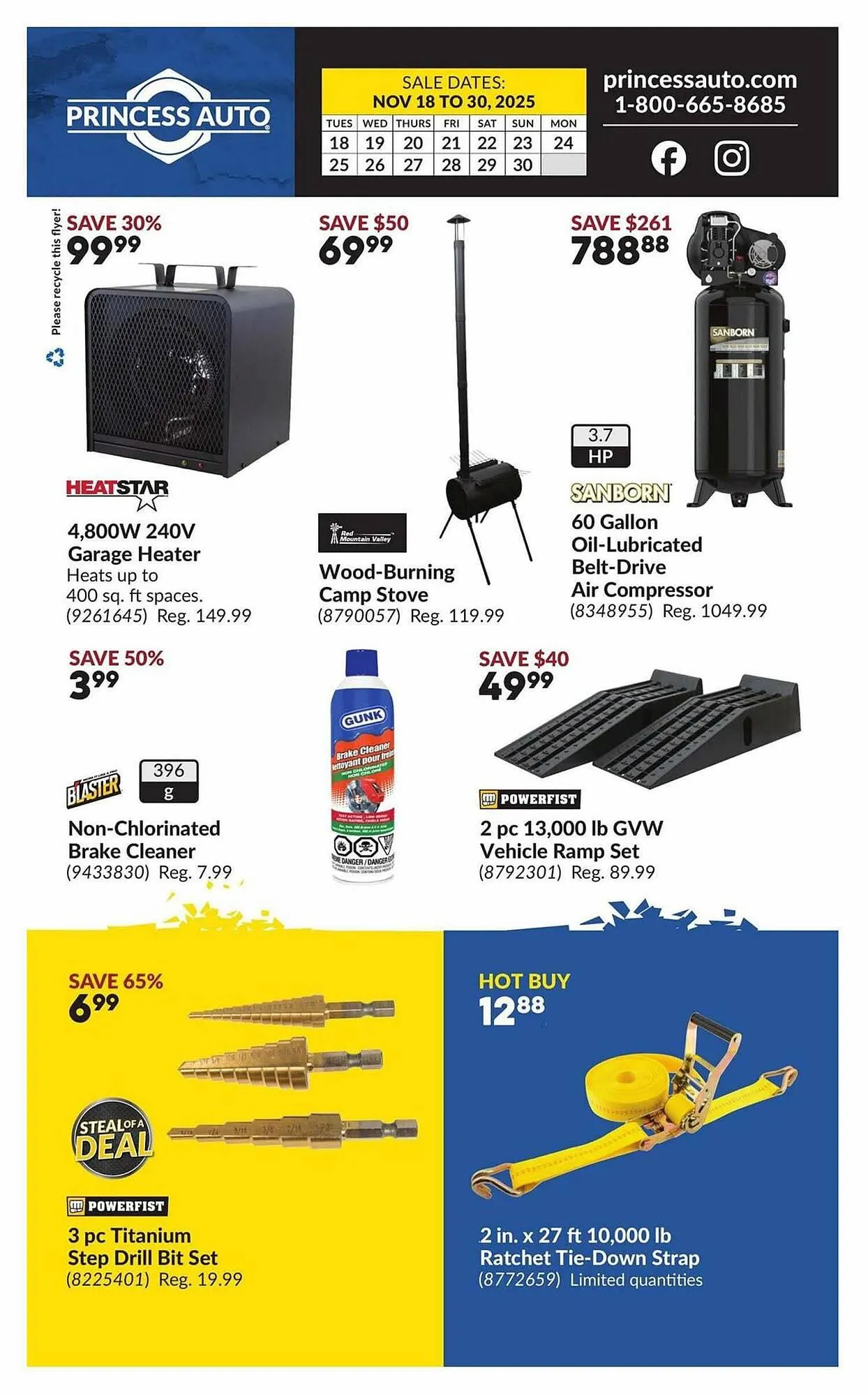 Princess Auto flyer from November 13 to November 20 2025 - flyer page 2