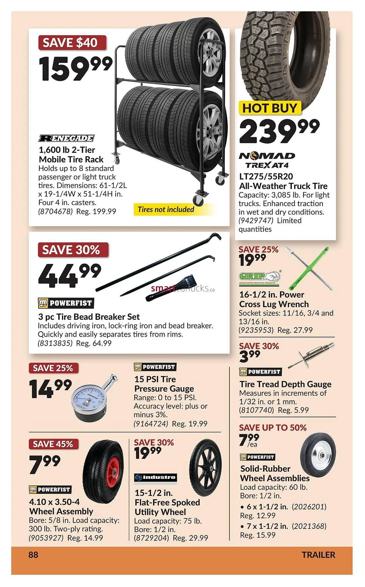 Princess Auto flyer from October 16 to October 26 2025 - flyer page 94