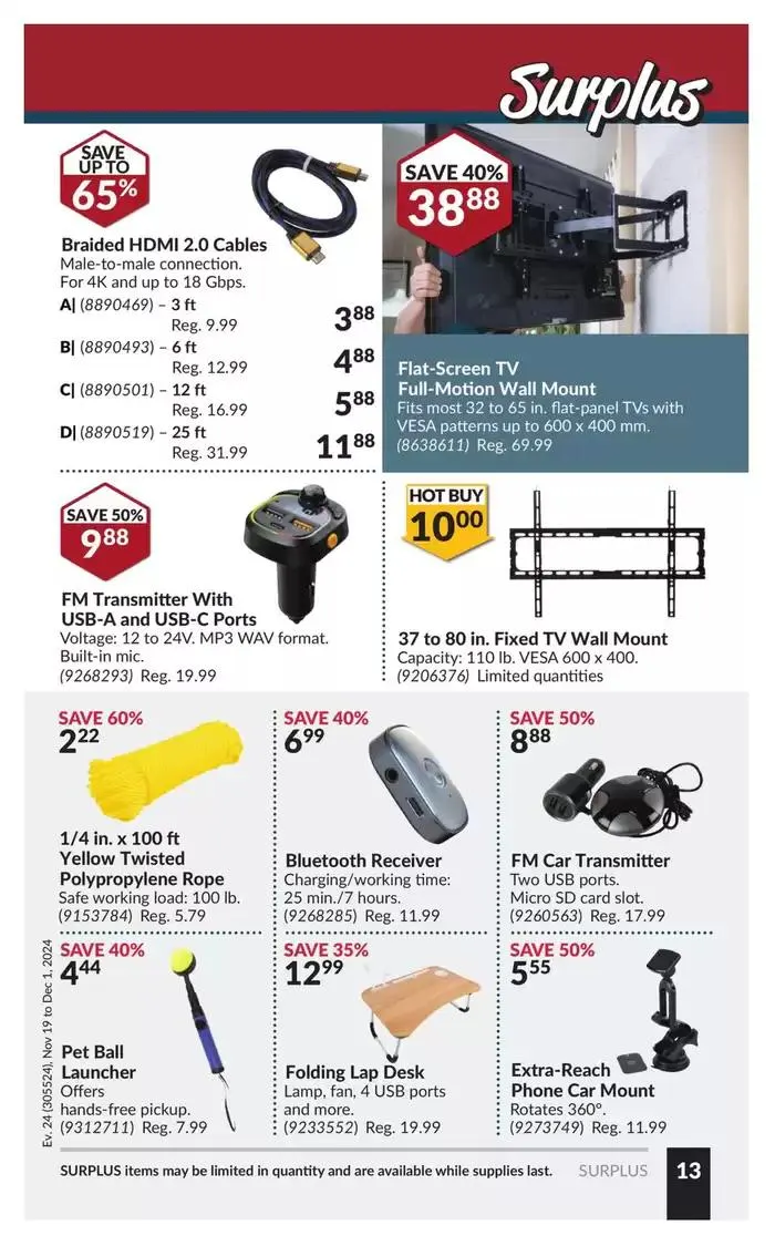 National Sale from November 19 to December 1 2024 - flyer page 20