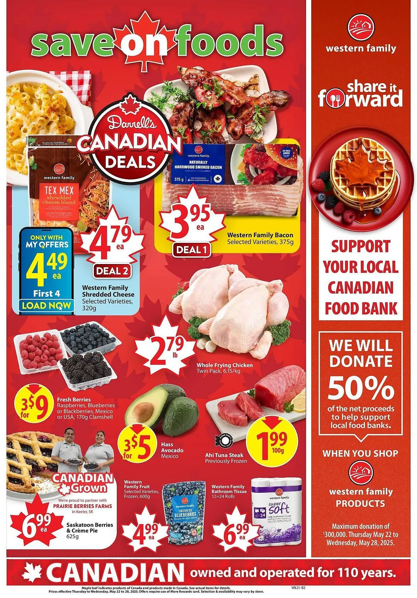 Save on Foods flyer from May 22 to May 29 2025 - flyer page 2