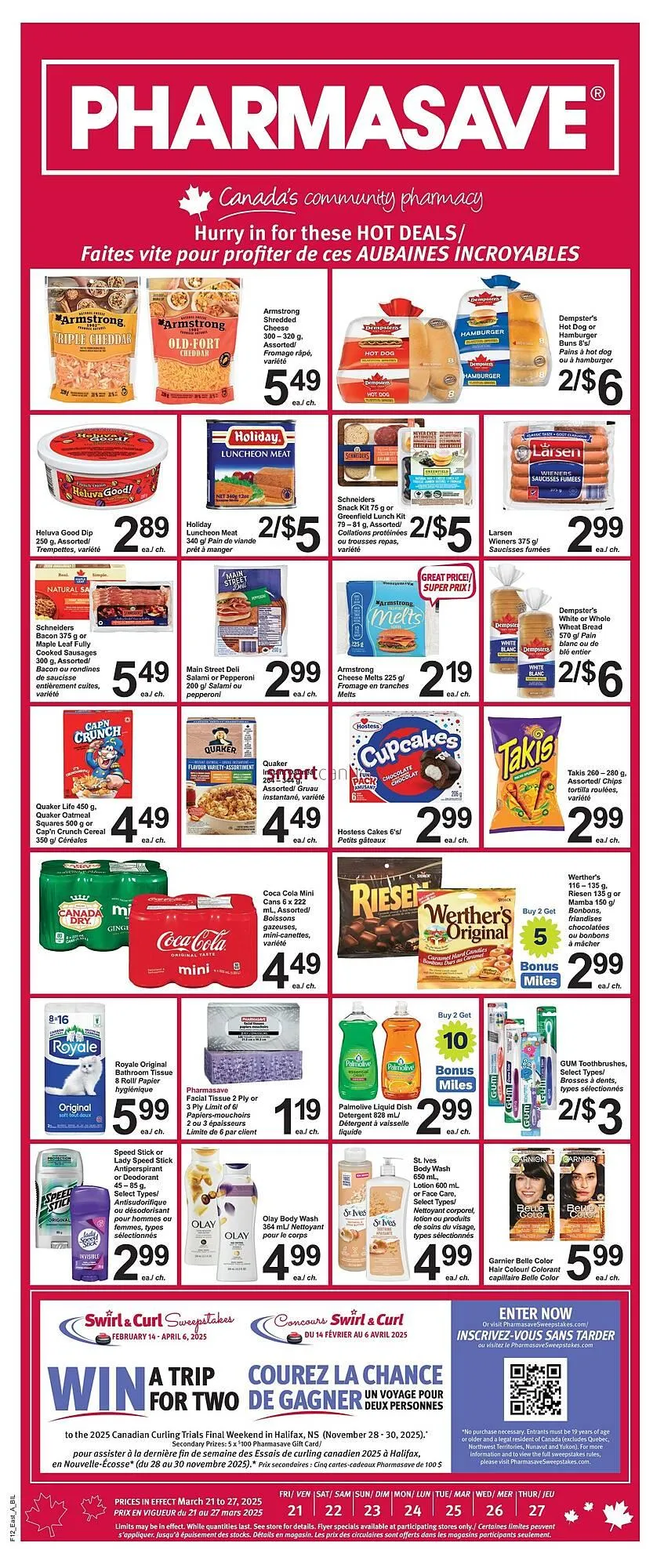 Pharmasave flyer from March 20 to March 26 2025 - flyer page 1