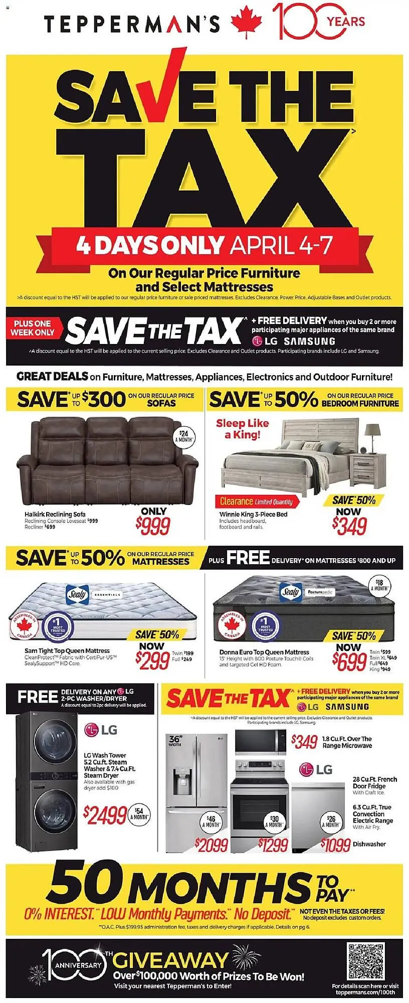 Tepperman's flyer from April 4 to April 10 2025 - flyer page 5