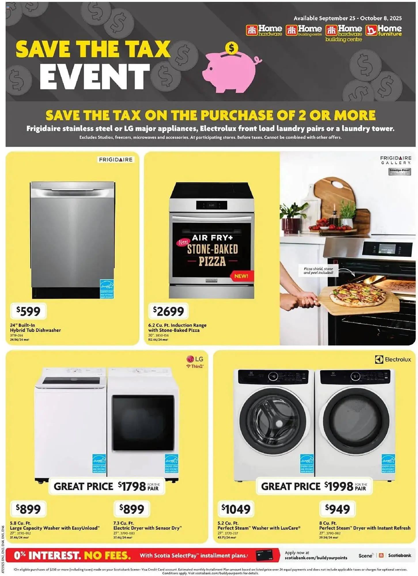 Home Hardware flyer from September 25 to October 9 2025 - flyer page 1