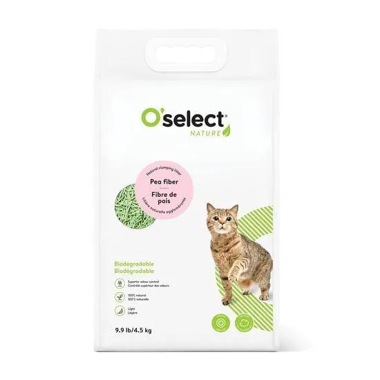 Green Tea Scented Pea Fiber Natural Clumping Litter, 4.5 kg
