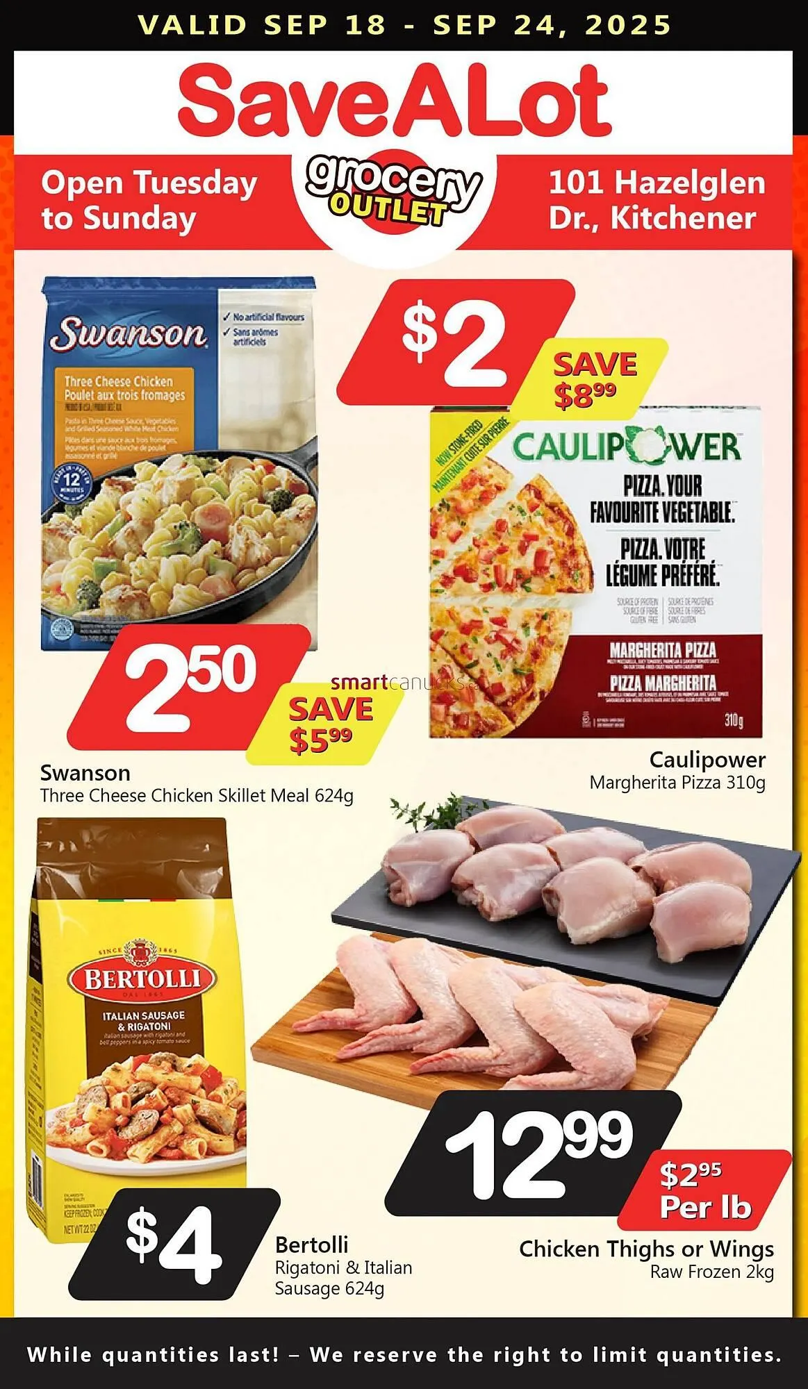 Save on Foods flyer from September 18 to September 24 2025 - flyer page 1