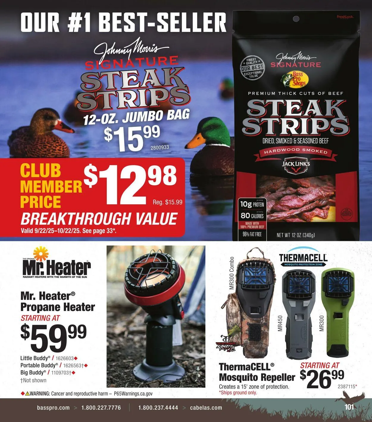 Bass Pro Current flyer from September 25 to October 9 2025 - flyer page 101