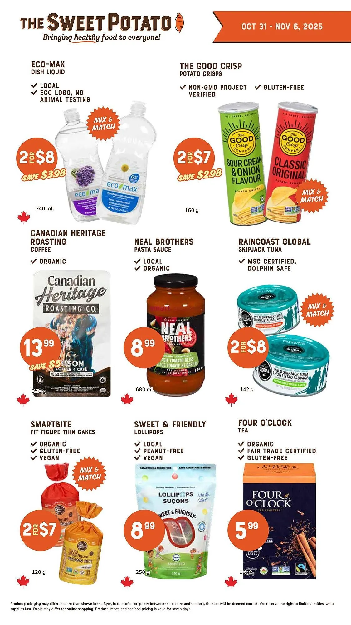 The Sweet Potato flyer from October 31 to November 6 2025 - flyer page 3