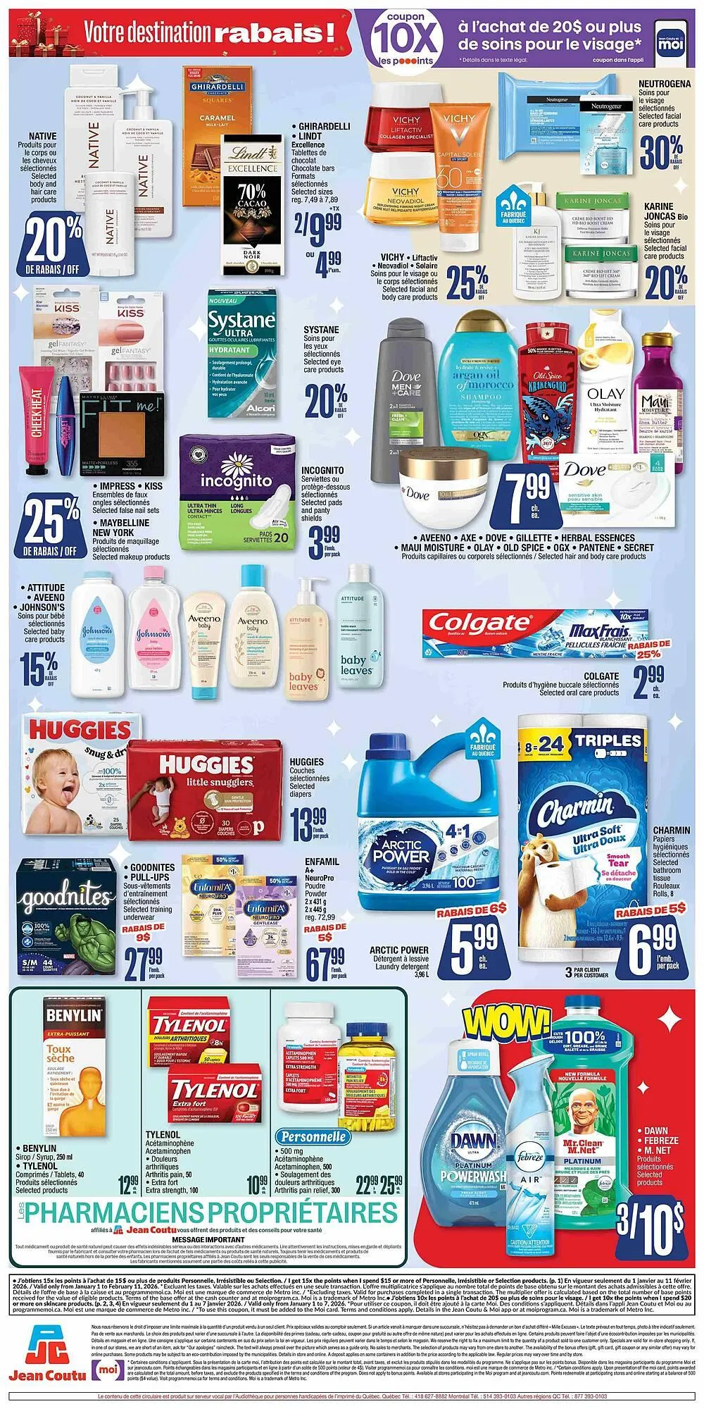 Jean Coutu flyer from January 1 to January 7 2026 - flyer page 2