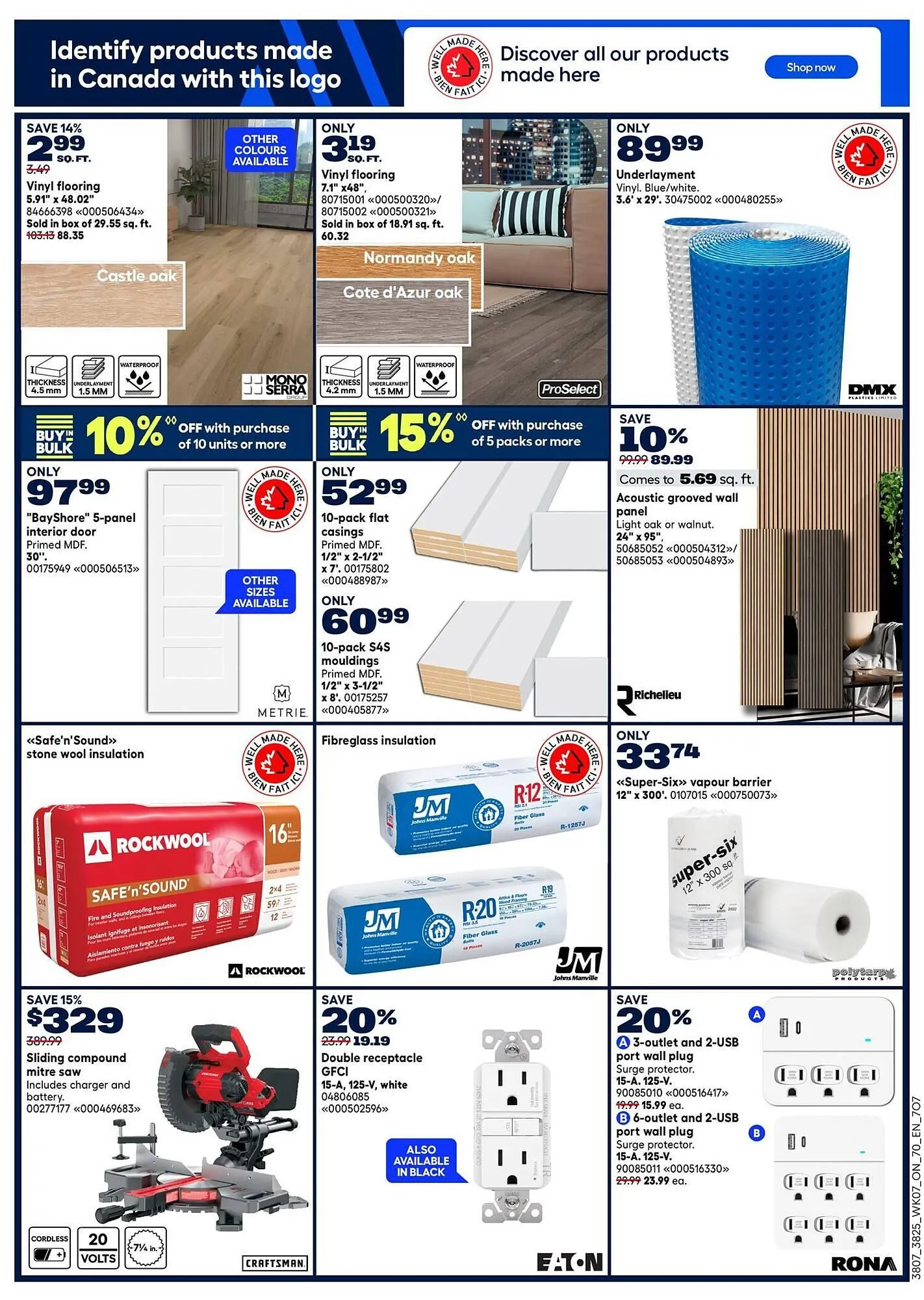 RONA flyer from March 12 to April 2 2026 - flyer page 12
