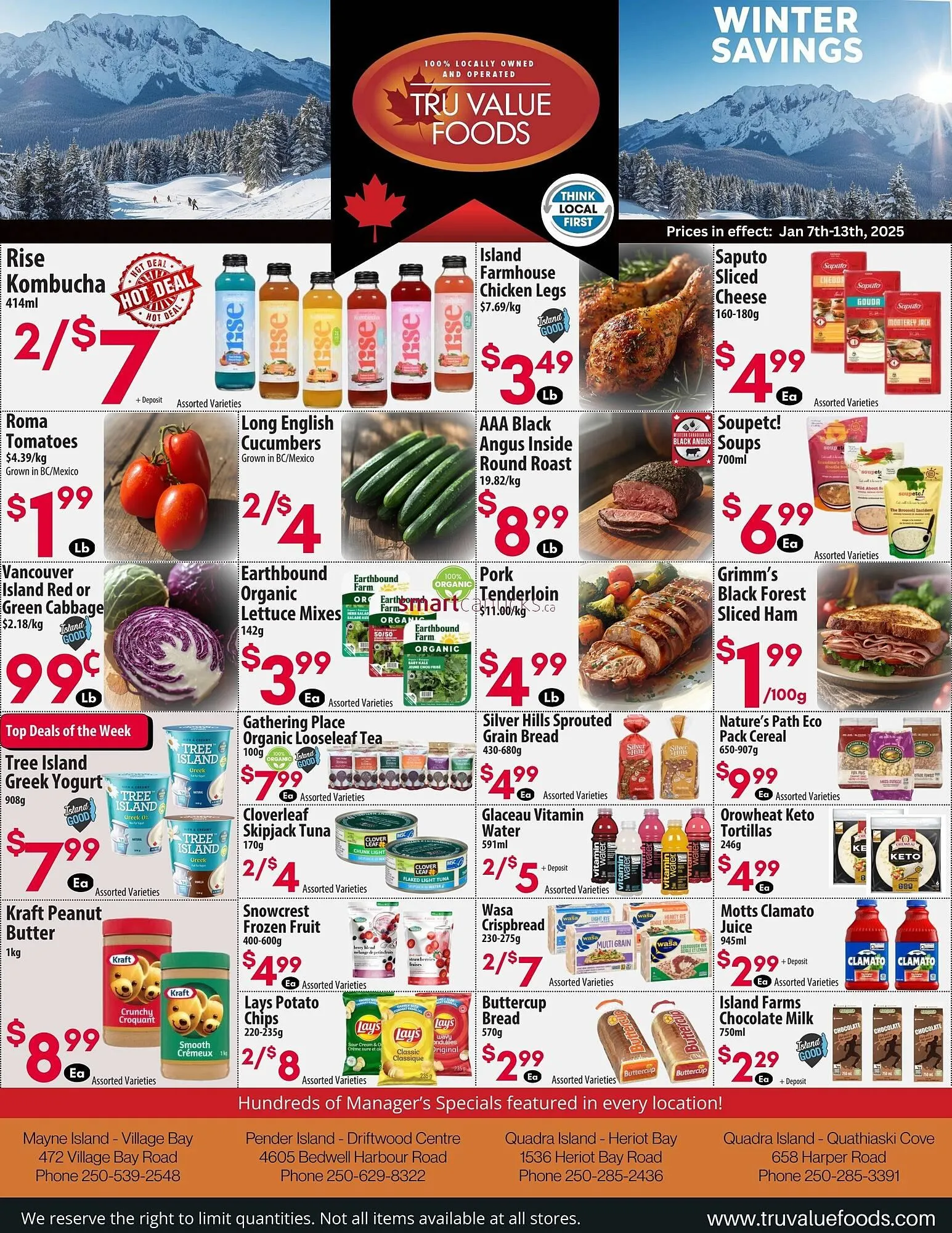 Tru Value Foods flyer from January 7 to January 13 2026 - flyer page 1