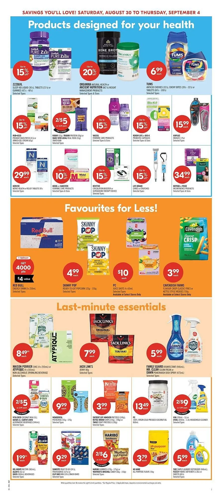 Shoppers Drug Mart flyer from August 30 to September 4 2025 - flyer page 18