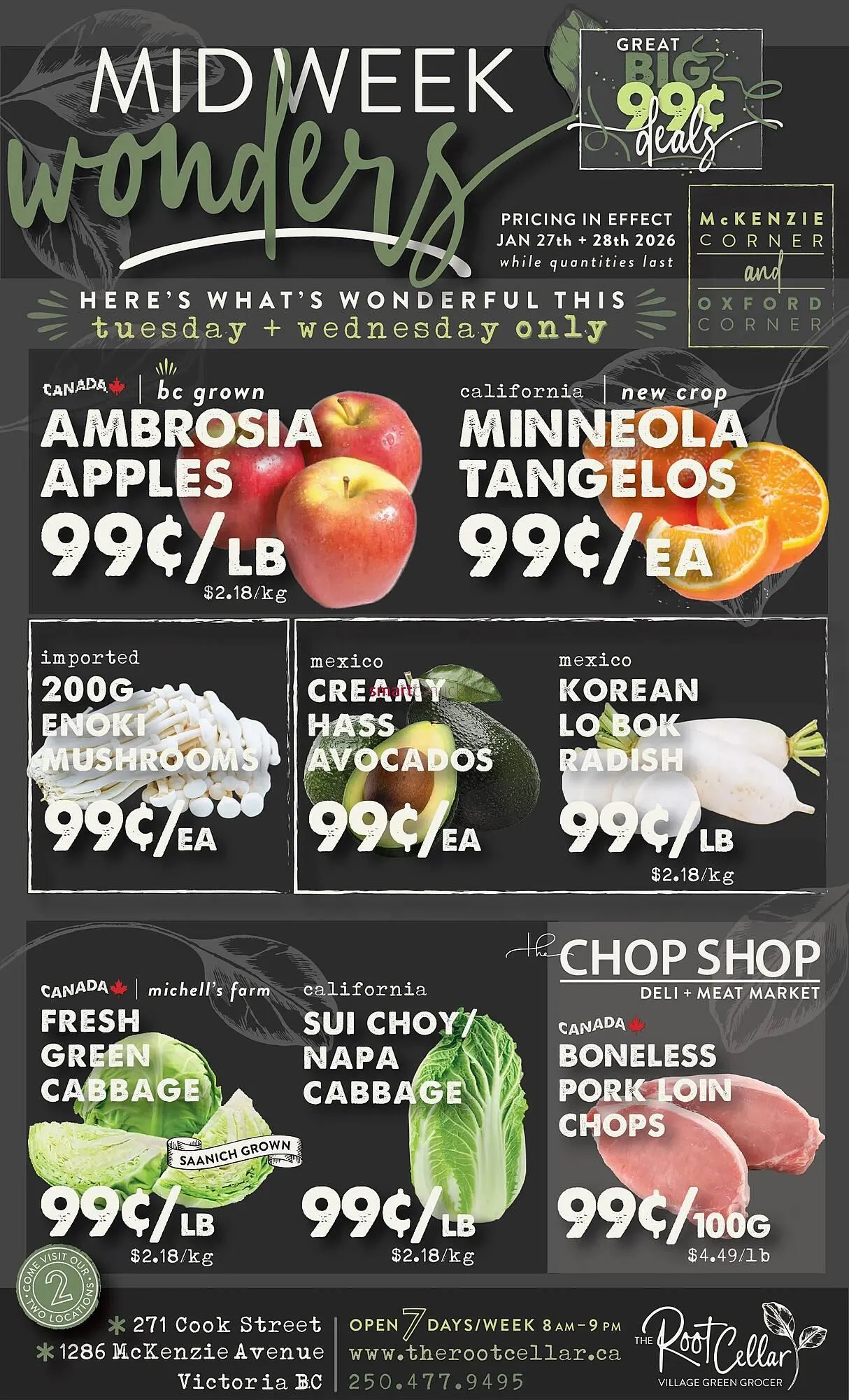 The Root Cellar flyer - 1