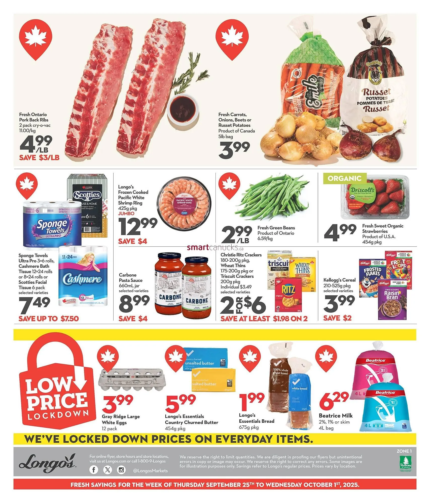 Longo's flyer from September 25 to October 1 2025 - flyer page 2