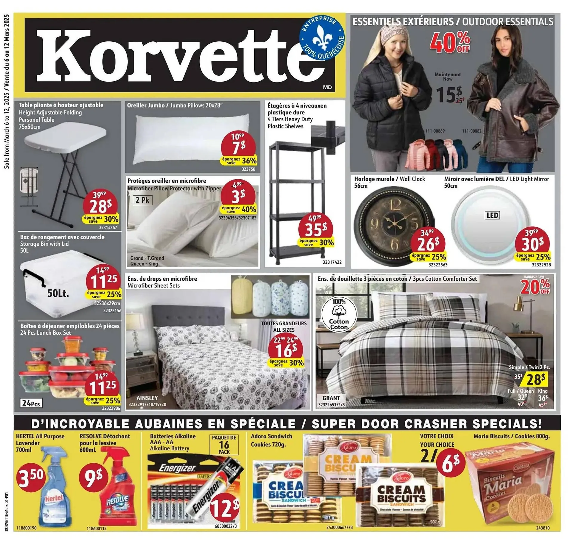 Korvette flyer - 1