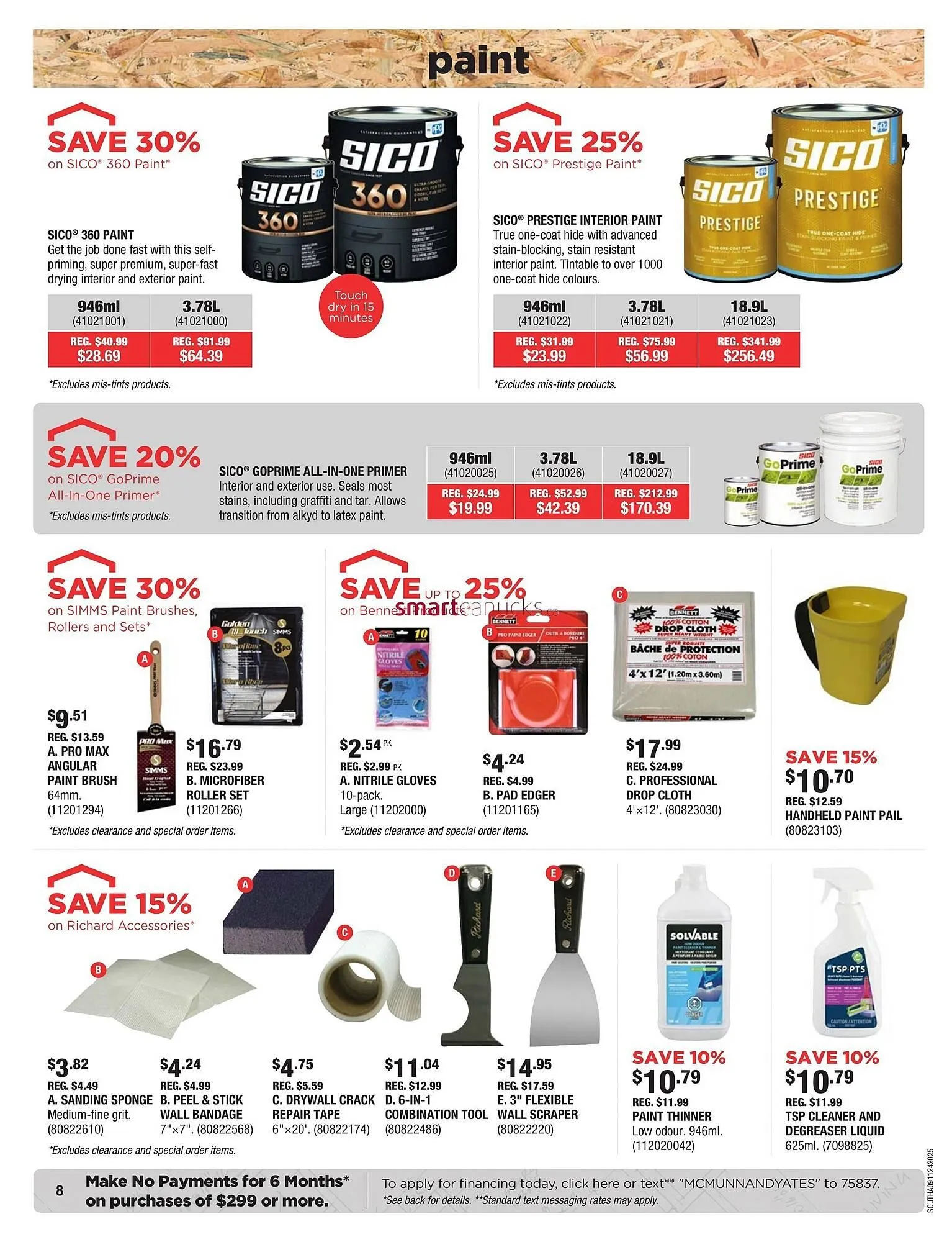 McMunn & Yates Building Supplies flyer from September 11 to September 17 2025 - flyer page 8