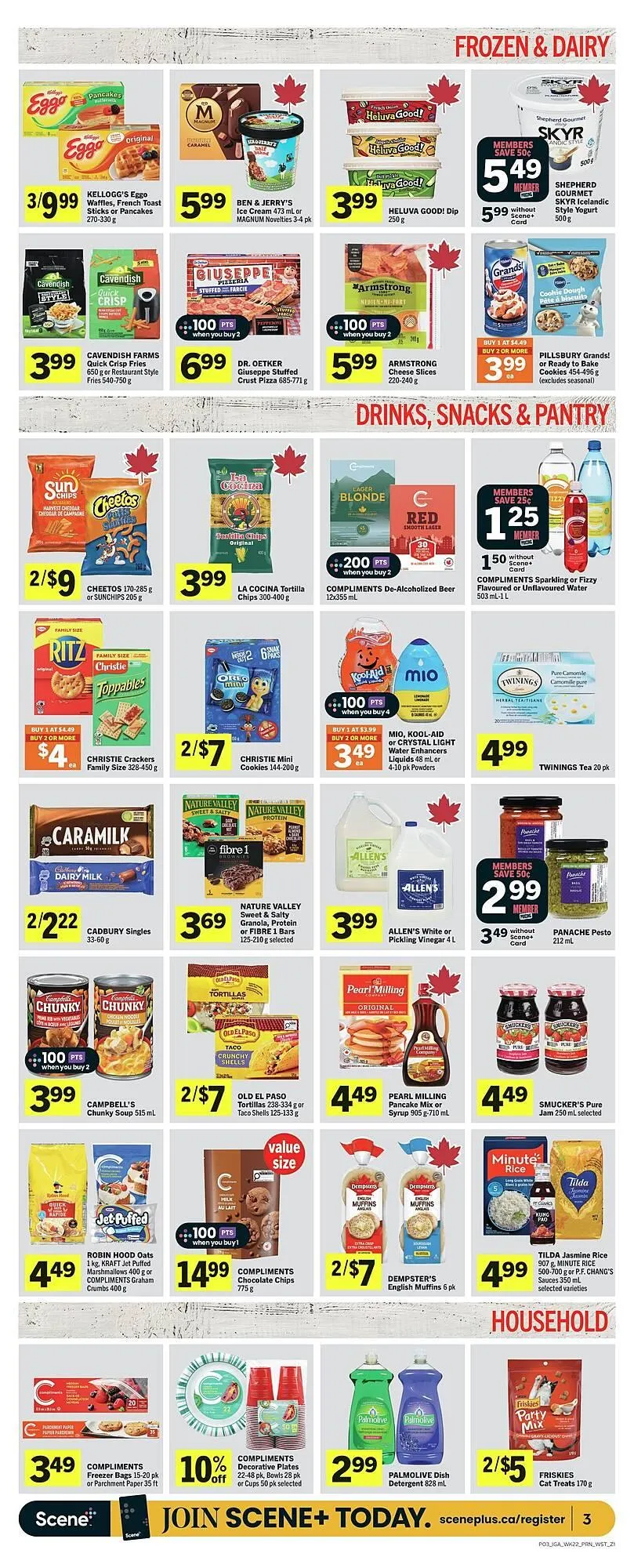 IGA flyer from September 26 to October 17 2025 - flyer page 2