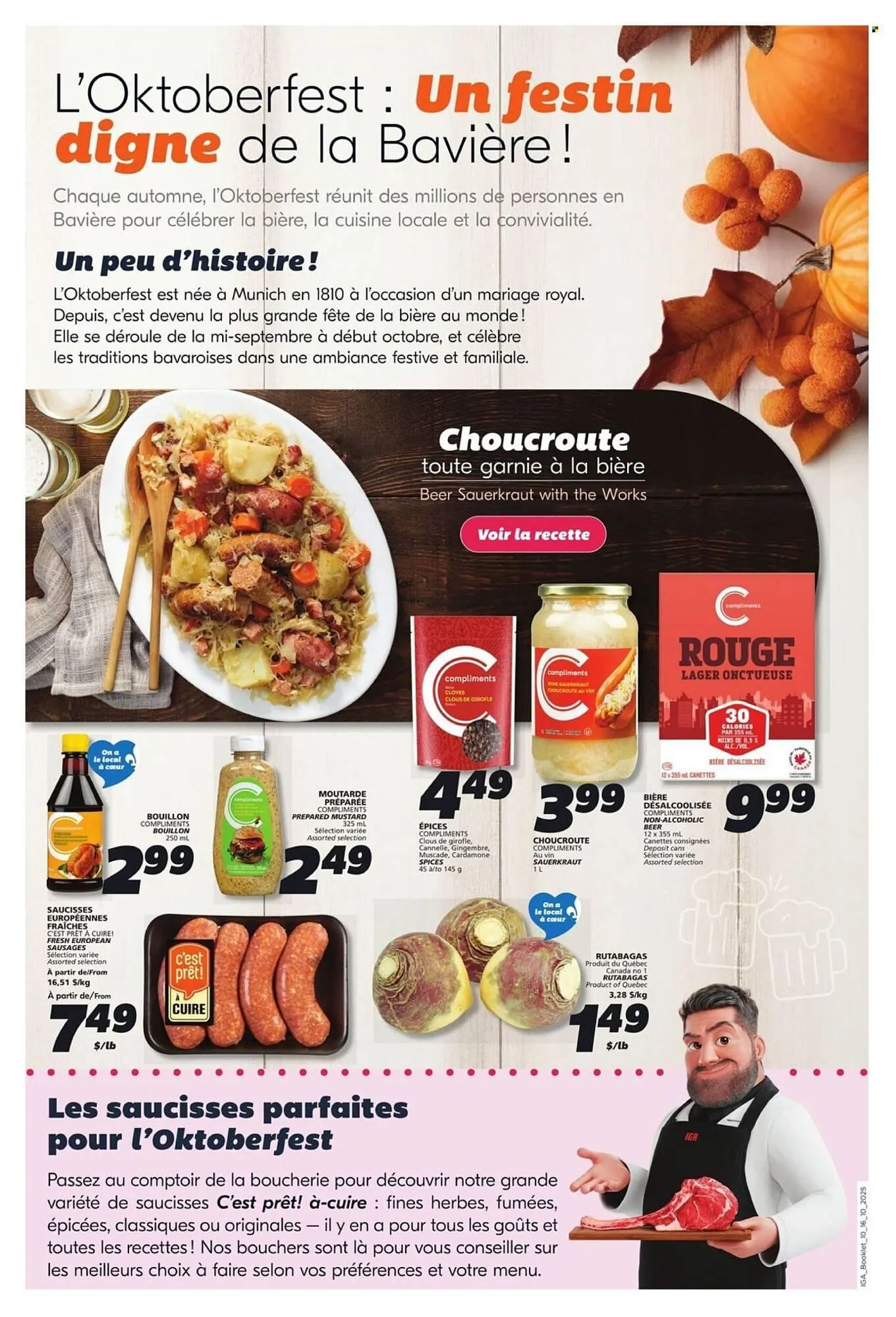 IGA flyer from October 23 to October 29 2025 - flyer page 10