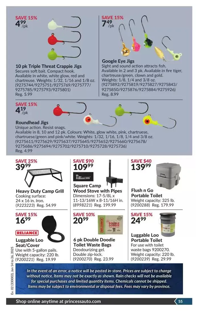 National Sale from January 14 to January 26 2025 - flyer page 60